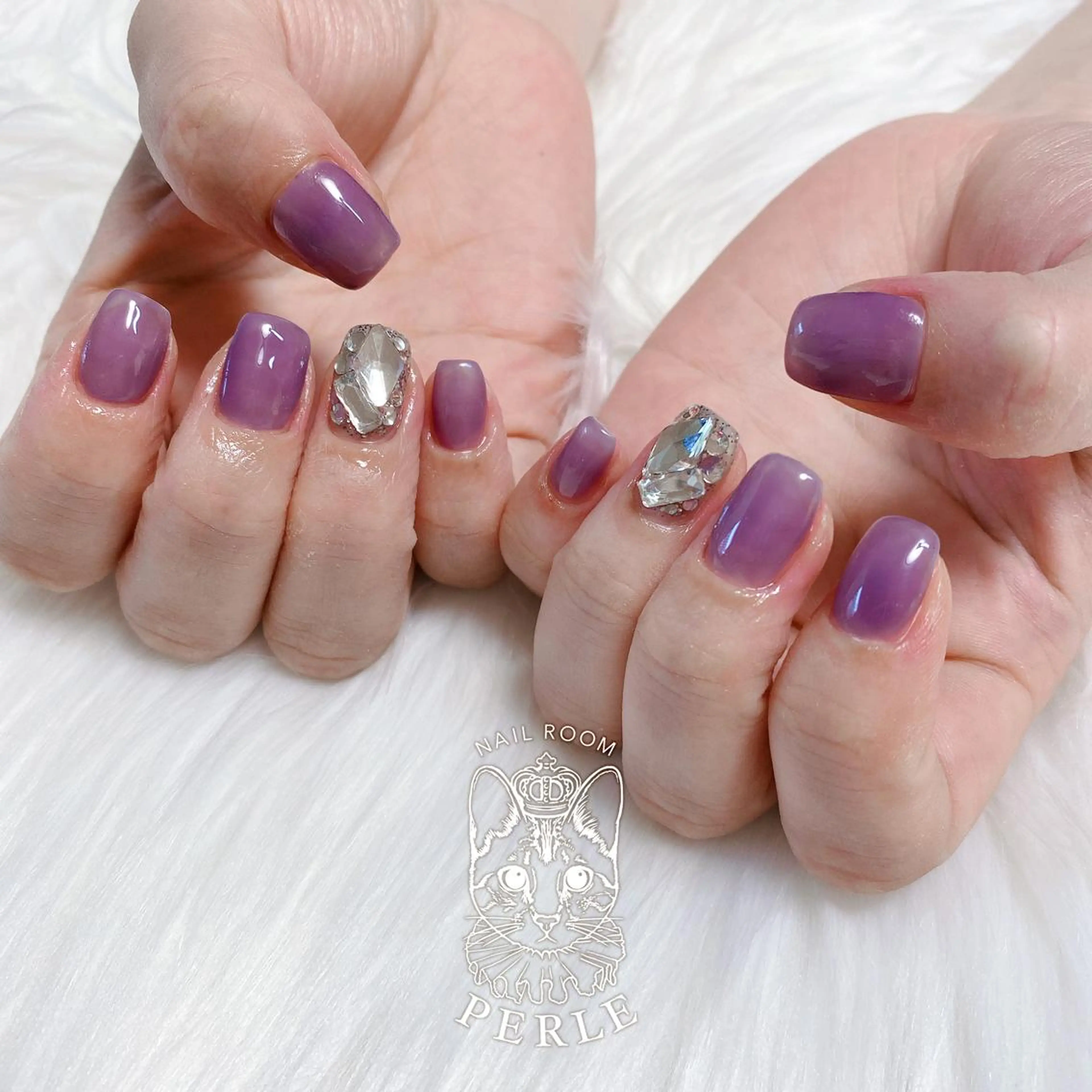 ネイル ハンドネイル nail room Perleのネイルデザイン