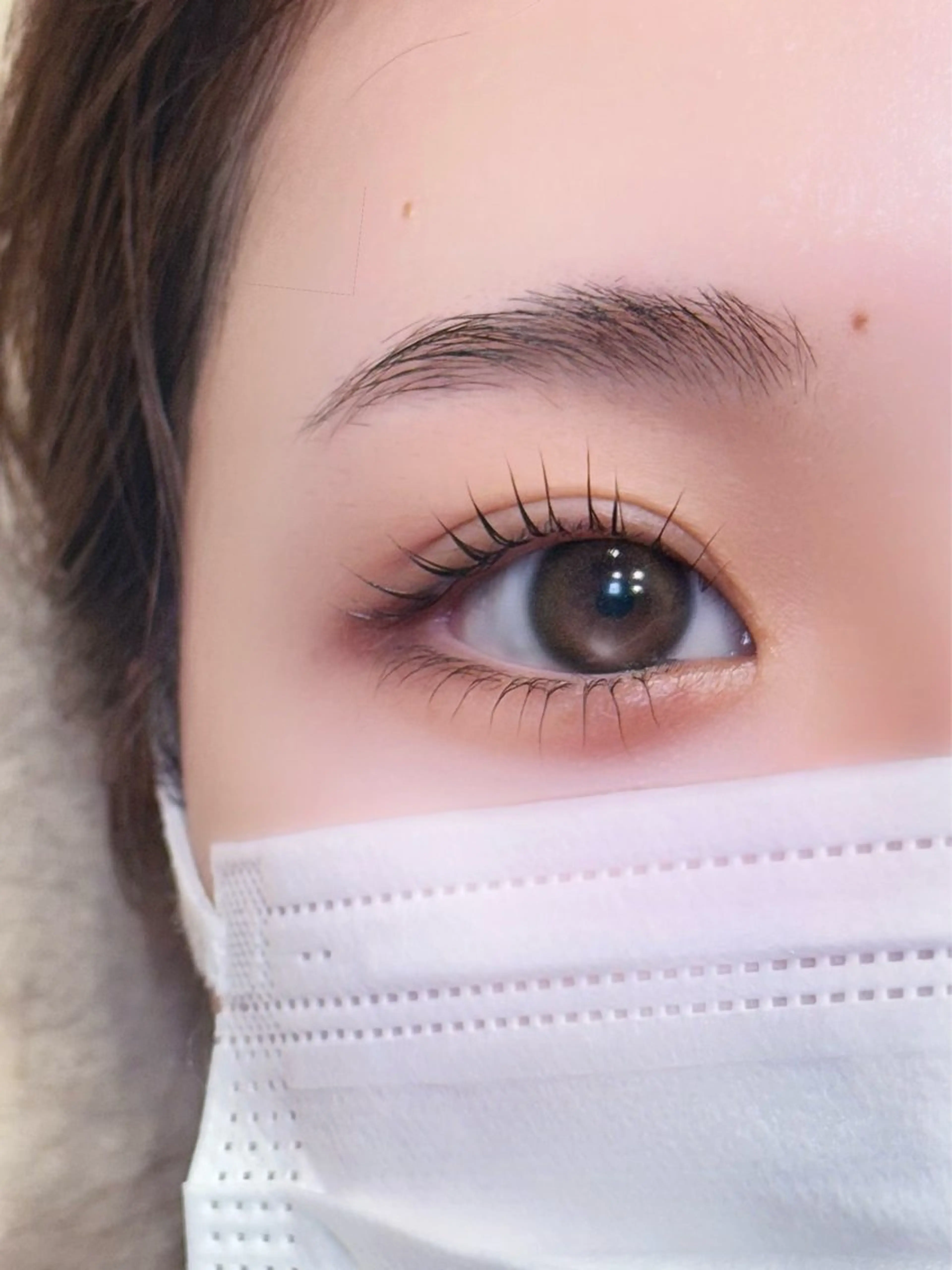 マツエク・マツパ 束感まつ毛 韓国風マツエク ナチュラル パリジェンヌラッシュリフト 下まつげエクステ マツパ 梅津/cherien 渋谷・明治神宮前のマツエク・マツパデザイン