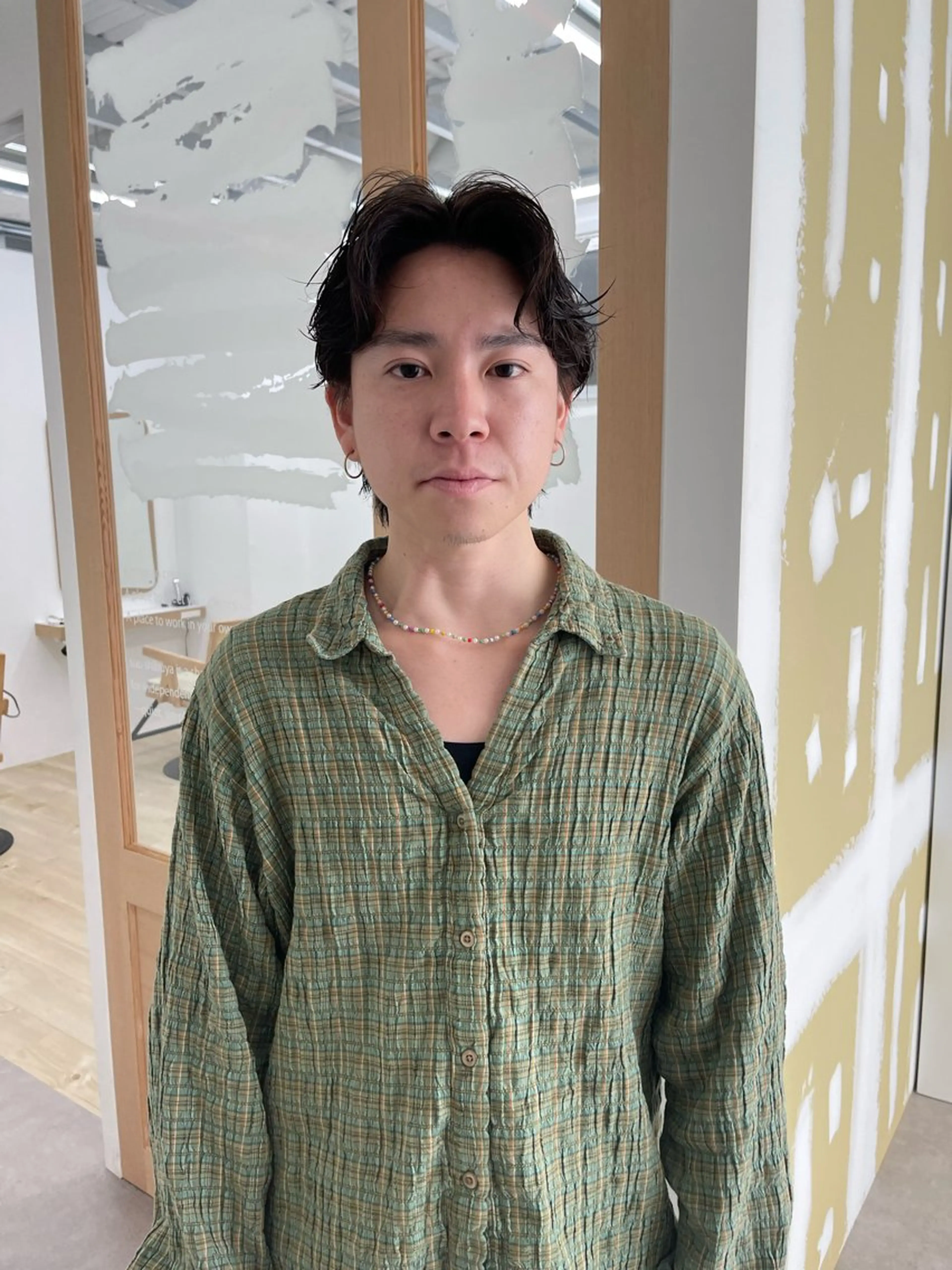 メンズ メンズカット パーマ[佐橋]のヘアスタイル