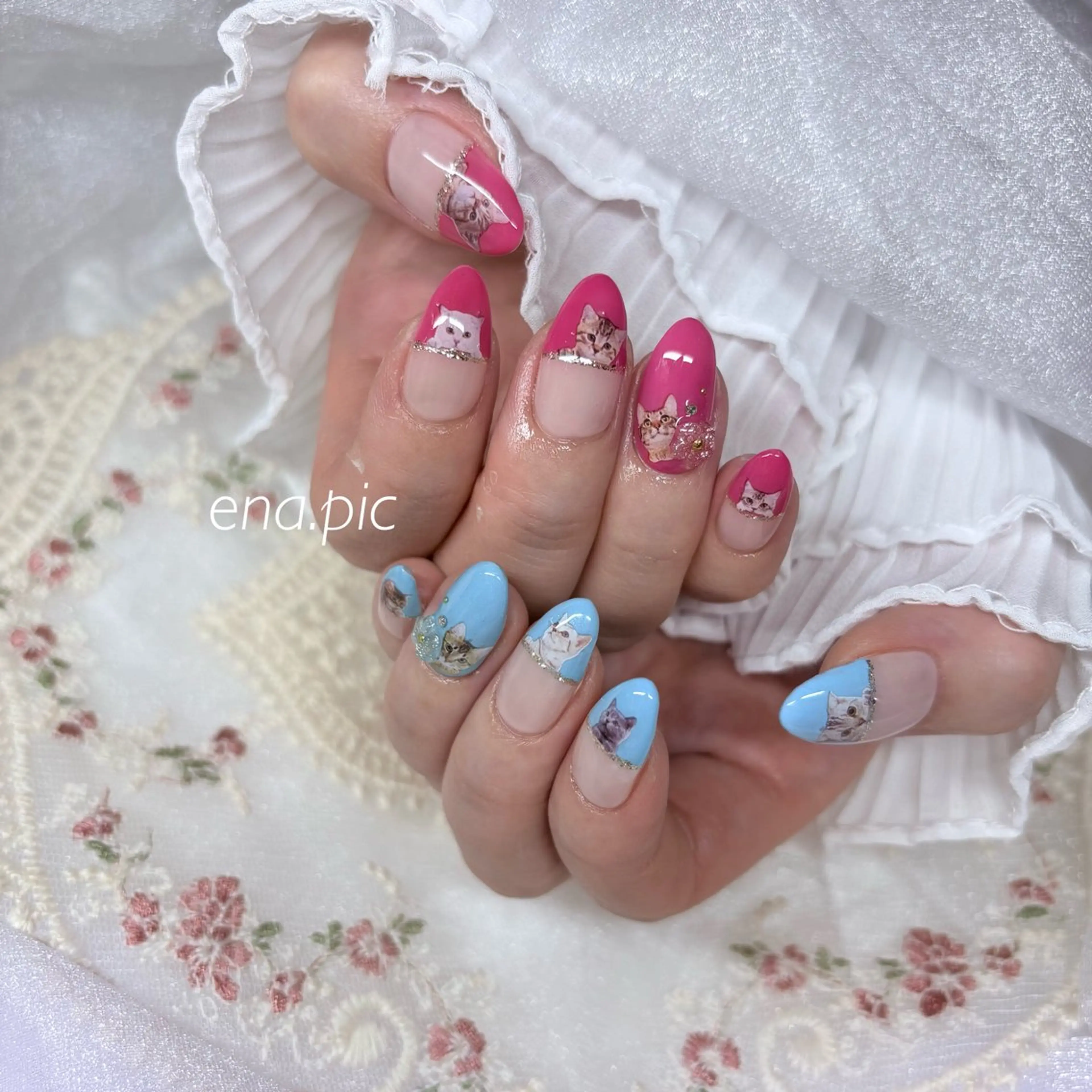 ネイル toyvenail 🖤enaのネイルデザイン