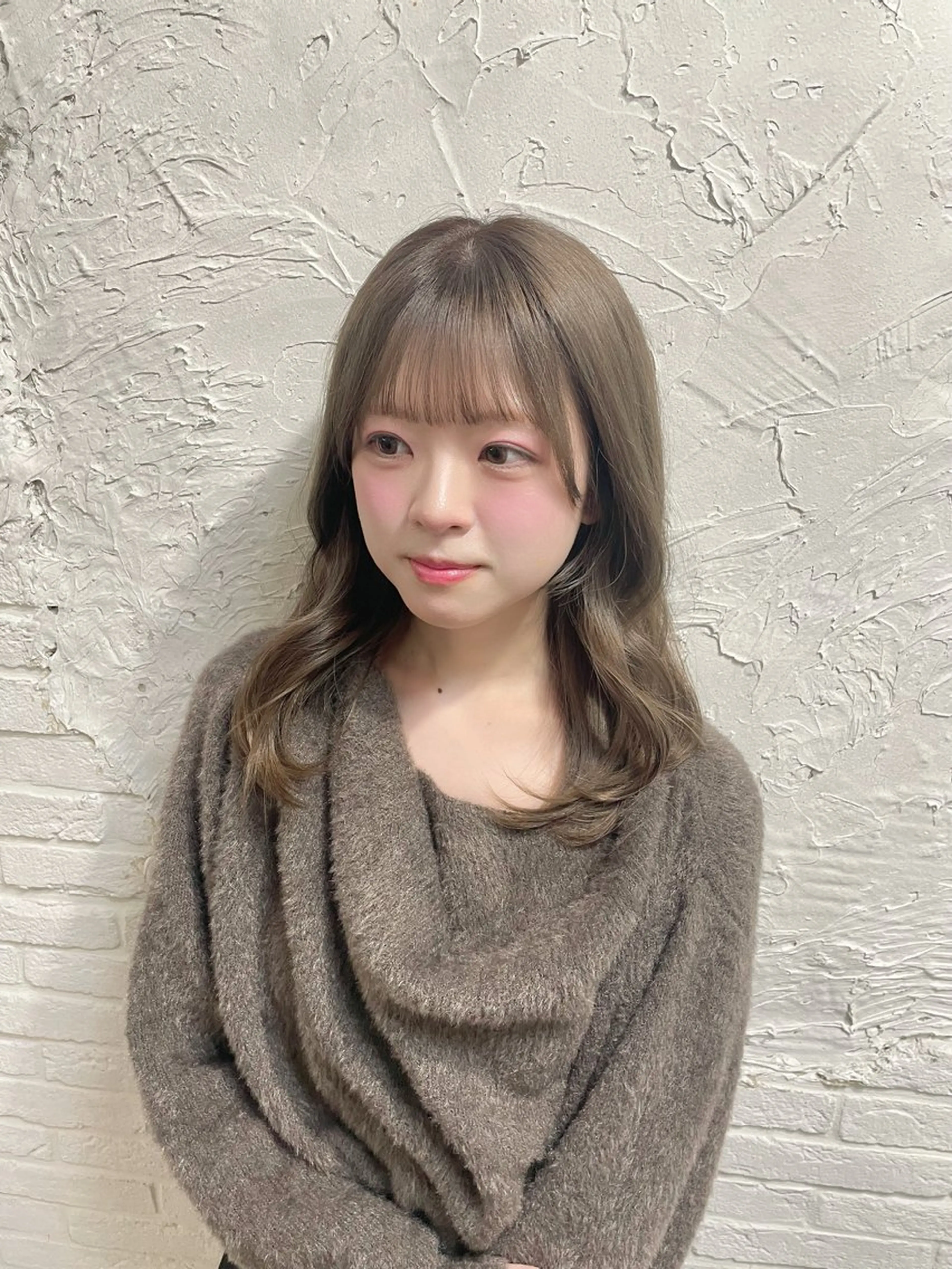 ミディアム ヘアカラー トリートメント girly/ヘア メイクMitsukiのヘアスタイル