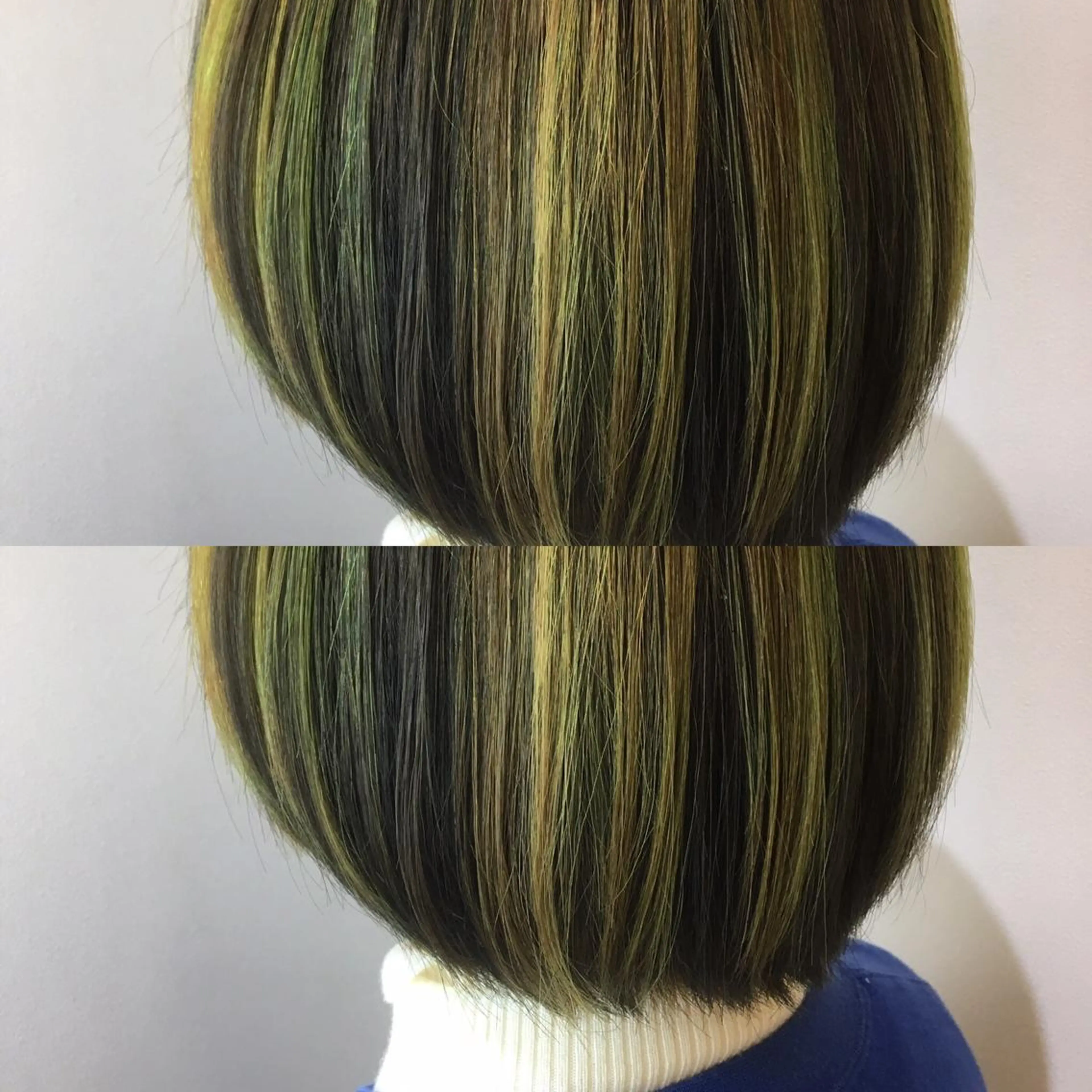 ショート カラー ハイライトカラー イエローカラー ハイライト 広がり、まとまらない お悩み改善/ 中田のヘアスタイル