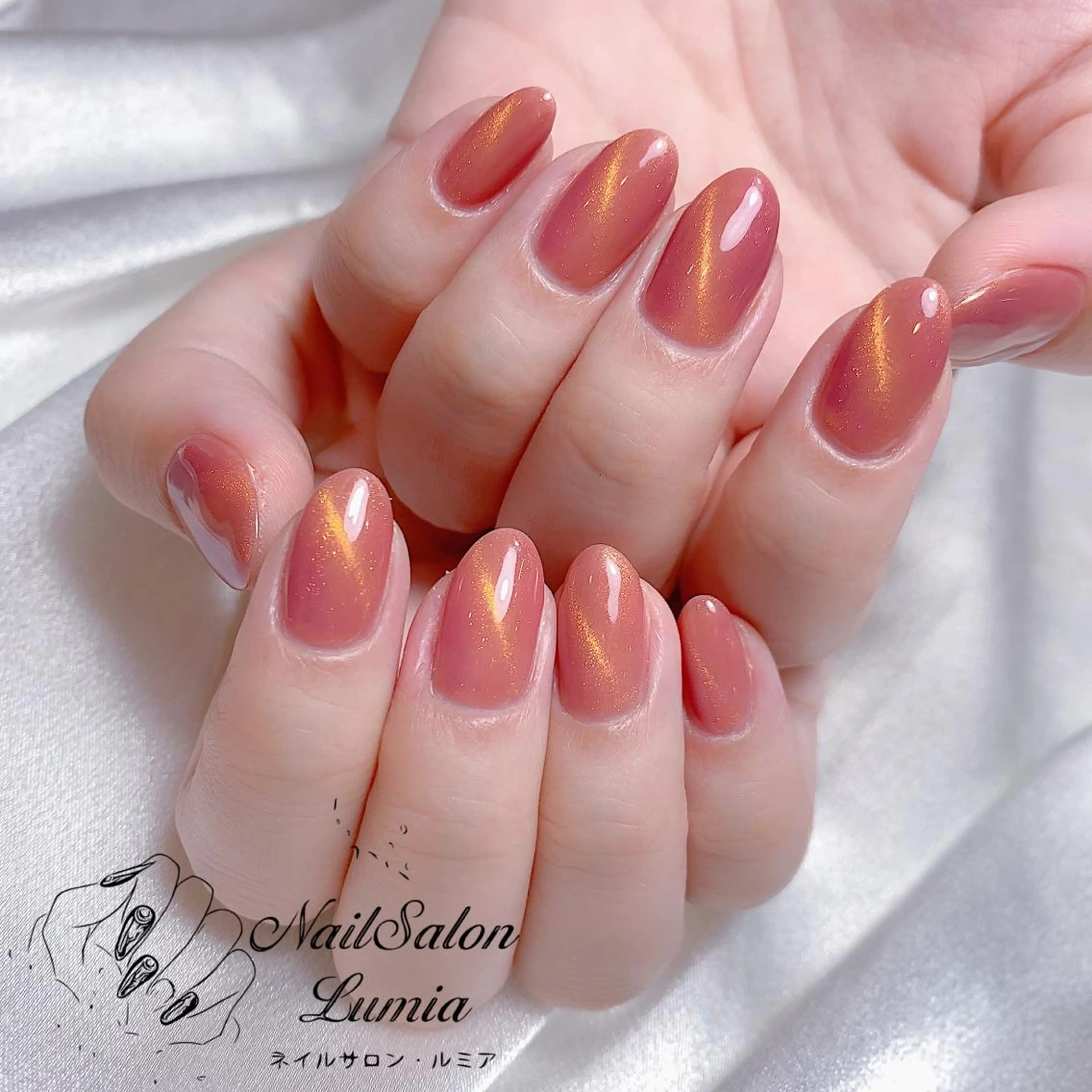 ネイル ハンドネイル ネイルサロン ルミア Lumia 店長のネイルデザイン