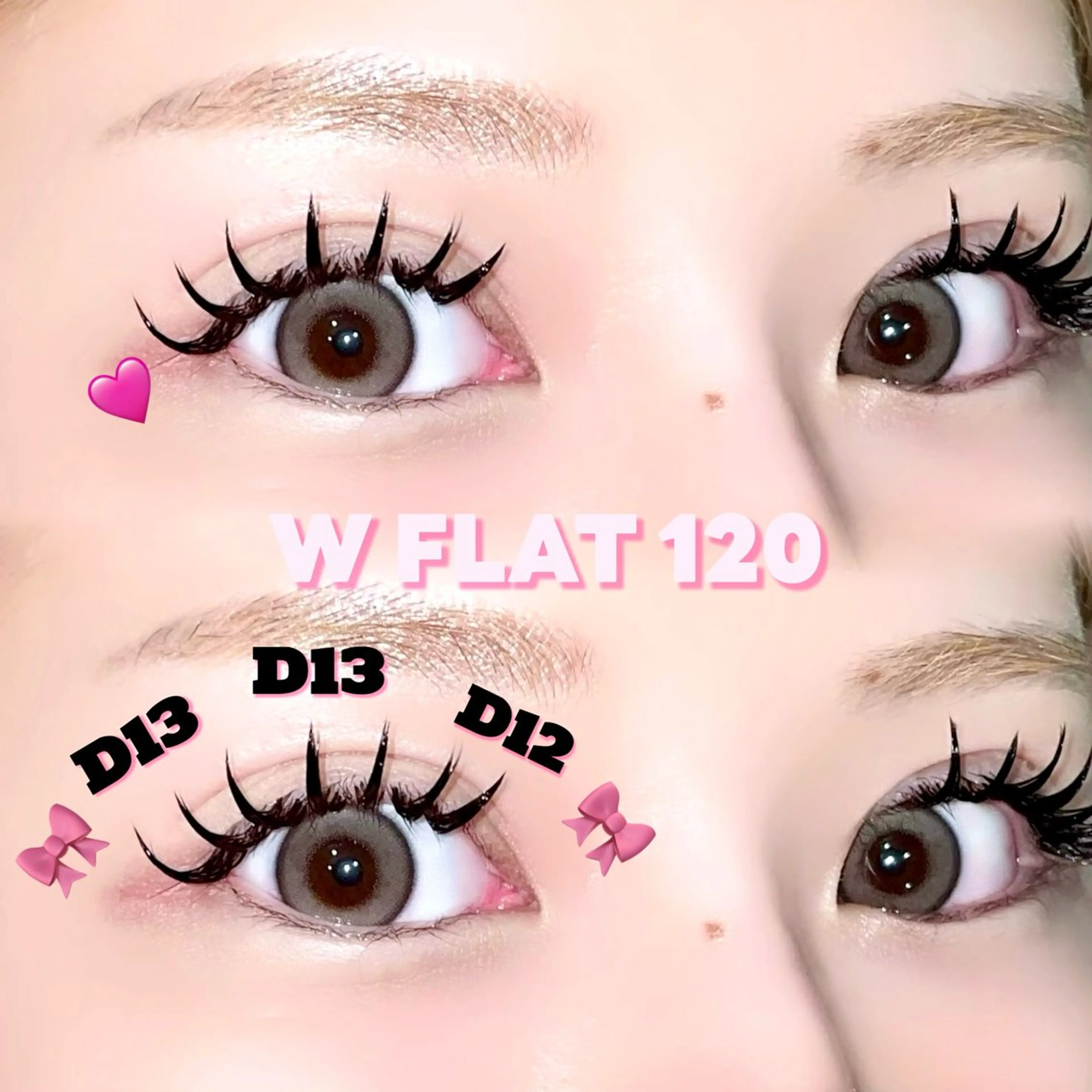 ダブルフラット付け放題🎀の写真