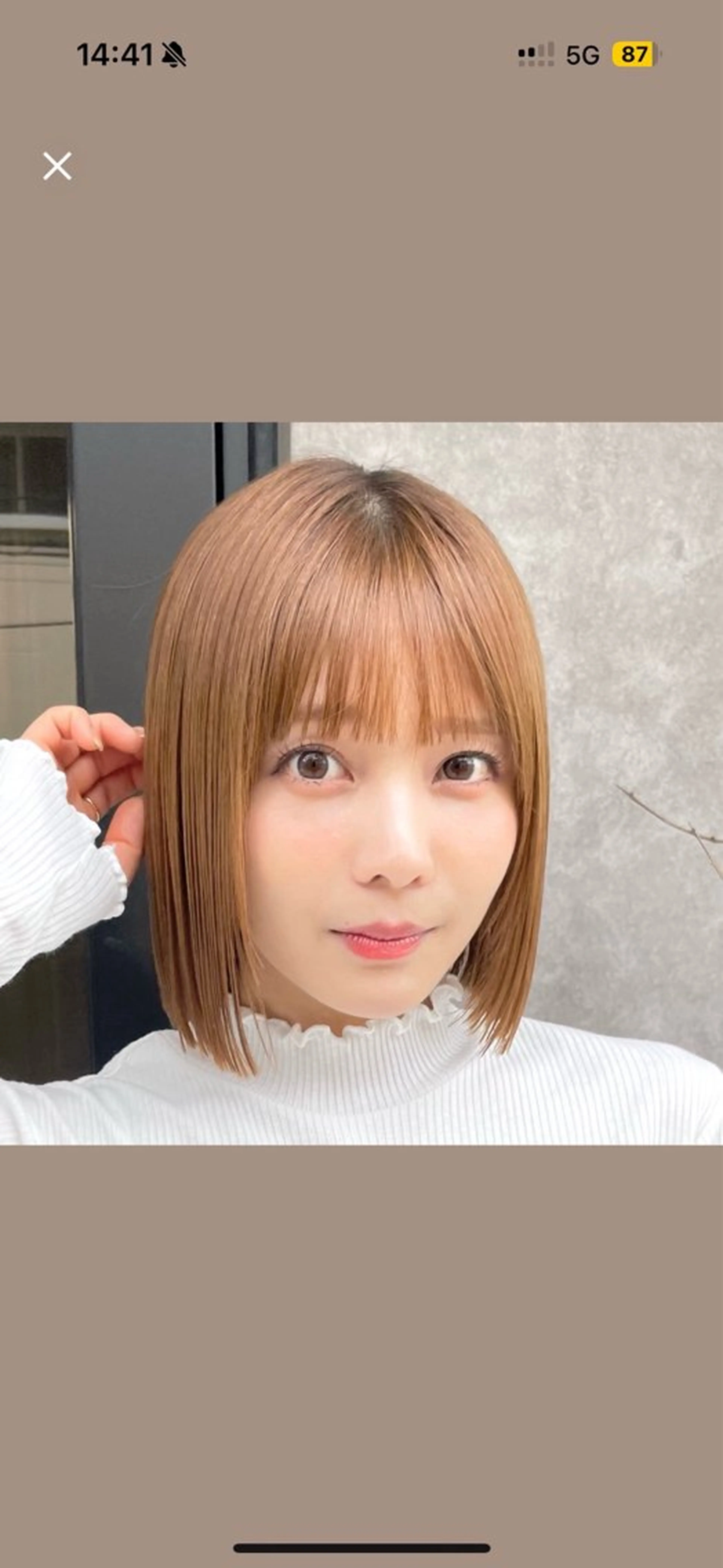 【今だけ限定❗️】ワンカラー➕treatment付き✨⚠️暗めカラーのみ⚠️の写真