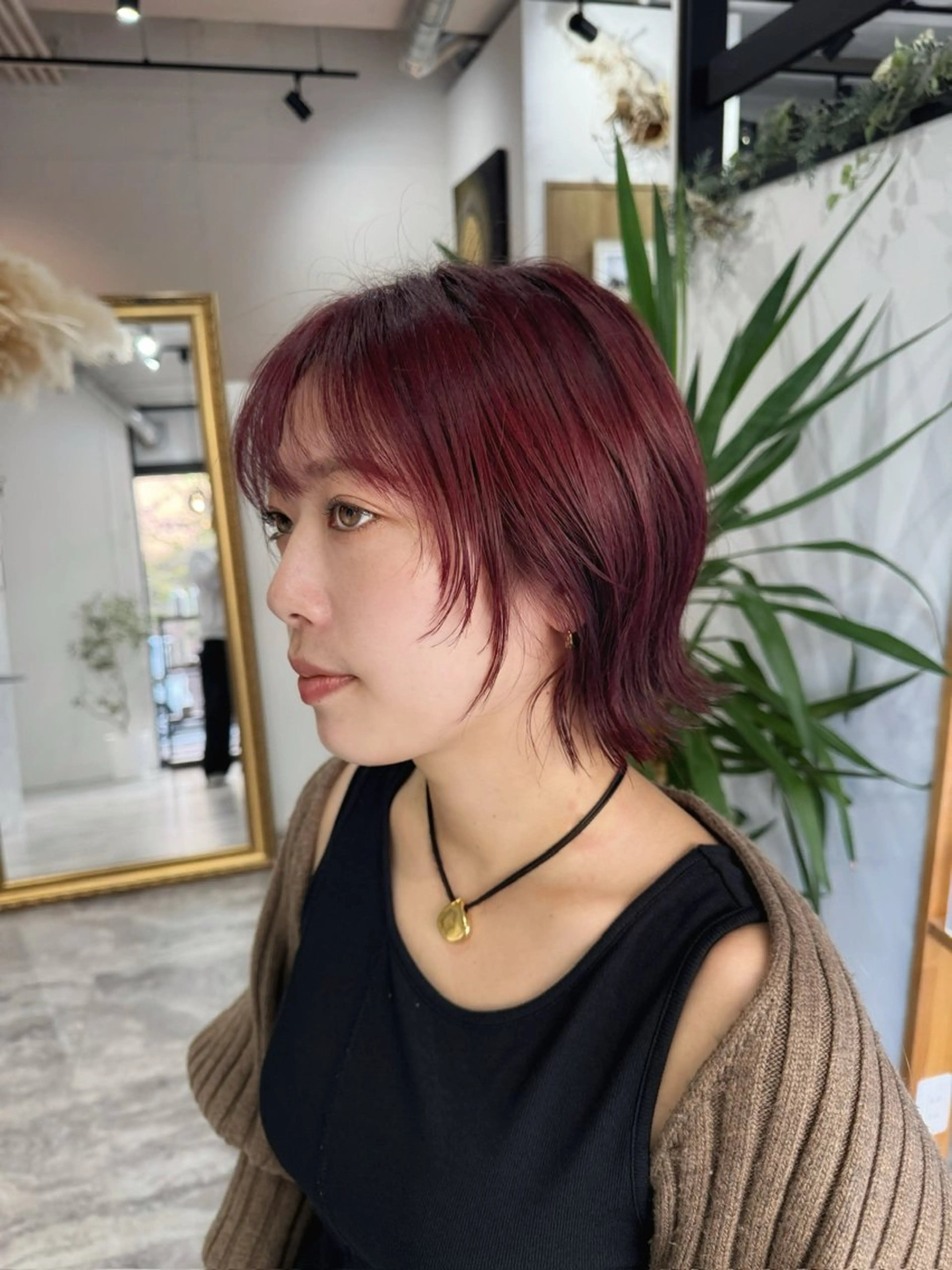 ショート ショートボブ ボブレイヤー ボブ レイヤーカット ショートヘア カット ヘアカラー トリートメント レイヤーカット🏆/ 髪質改善🏆/福本凌のヘアスタイル