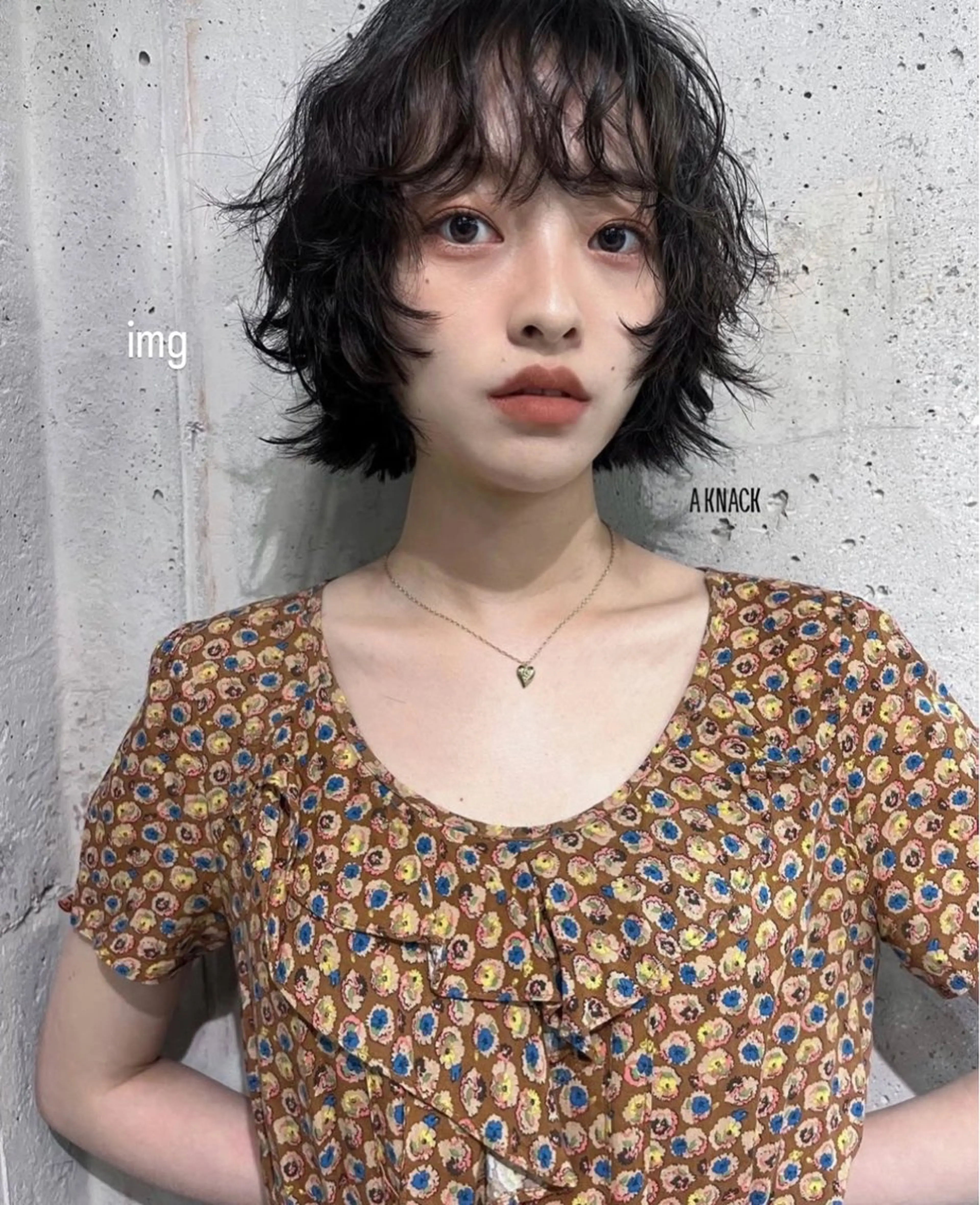 ミディアム カラー パーマ SERINA🎀/パ ーマモデル募集中🫧のヘアスタイル