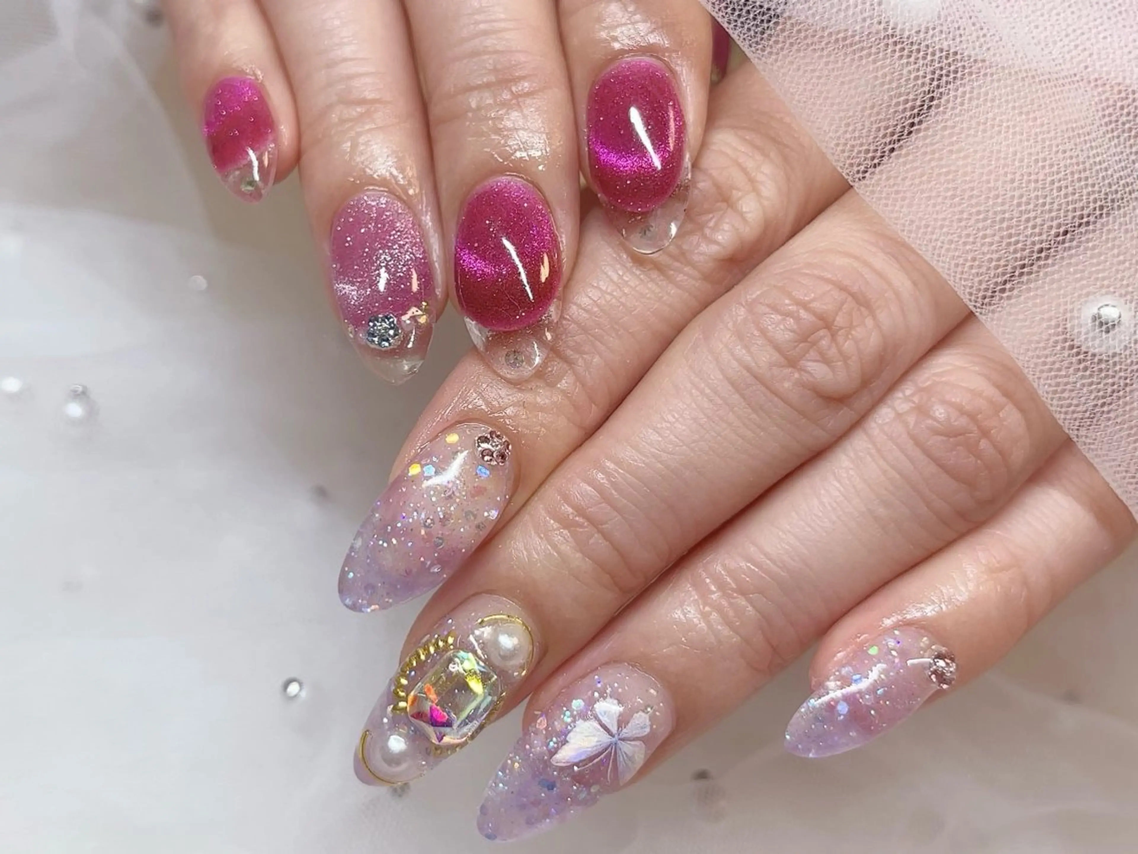 ネイル ハンドネイル PLATA所属🦋 Misa🦋のネイルデザイン