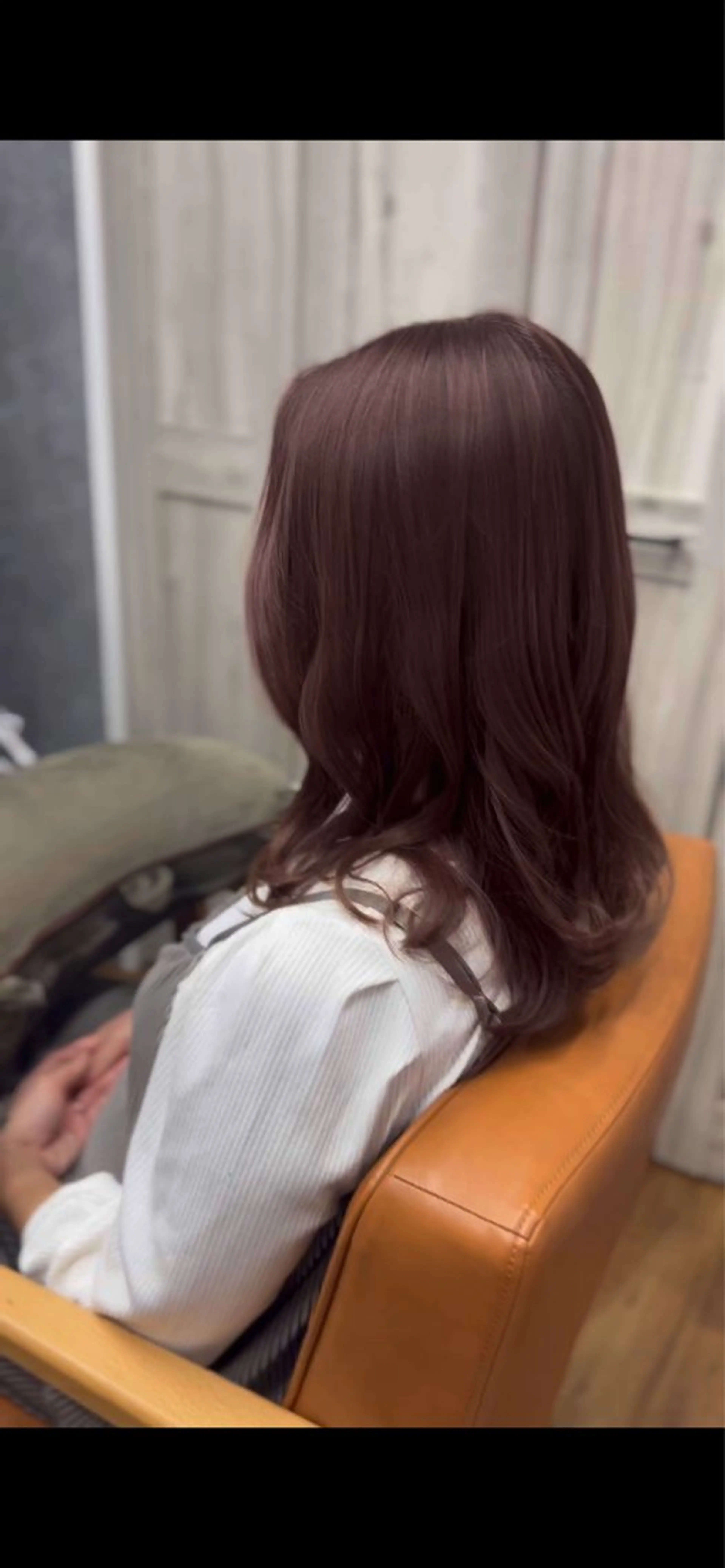 セミロング カラー カット ヘアカラー ヘアセット cocoa船橋🦄 chinamiのヘアスタイル