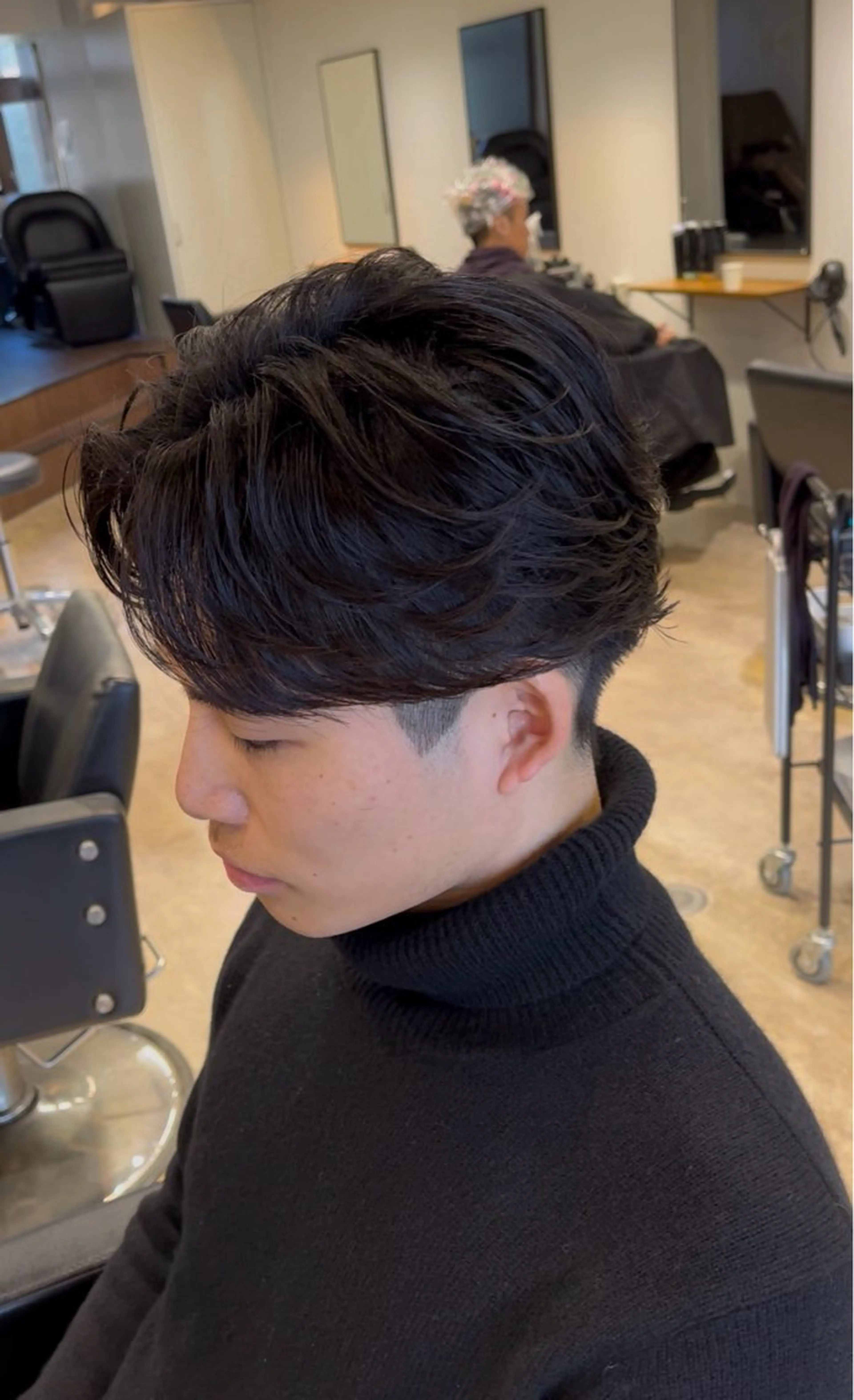 ショート カット パーマ パーマ、縮毛矯正特化 松本真那斗のヘアスタイル