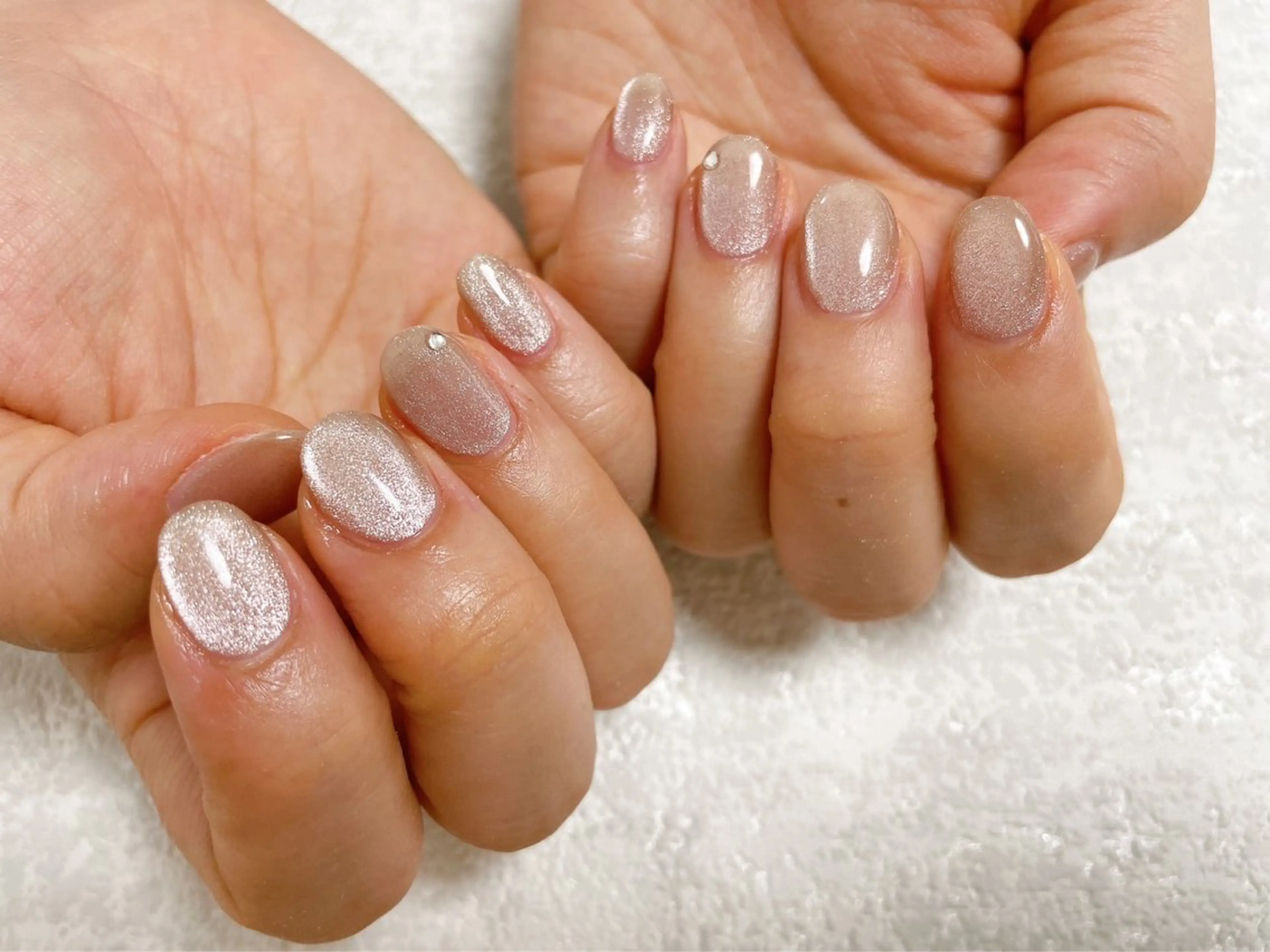 ネイル ジェルネイル 韓国ネイル マグネットネイル メンズネイル パラジェル kiki nail たまプラーザのネイルデザイン