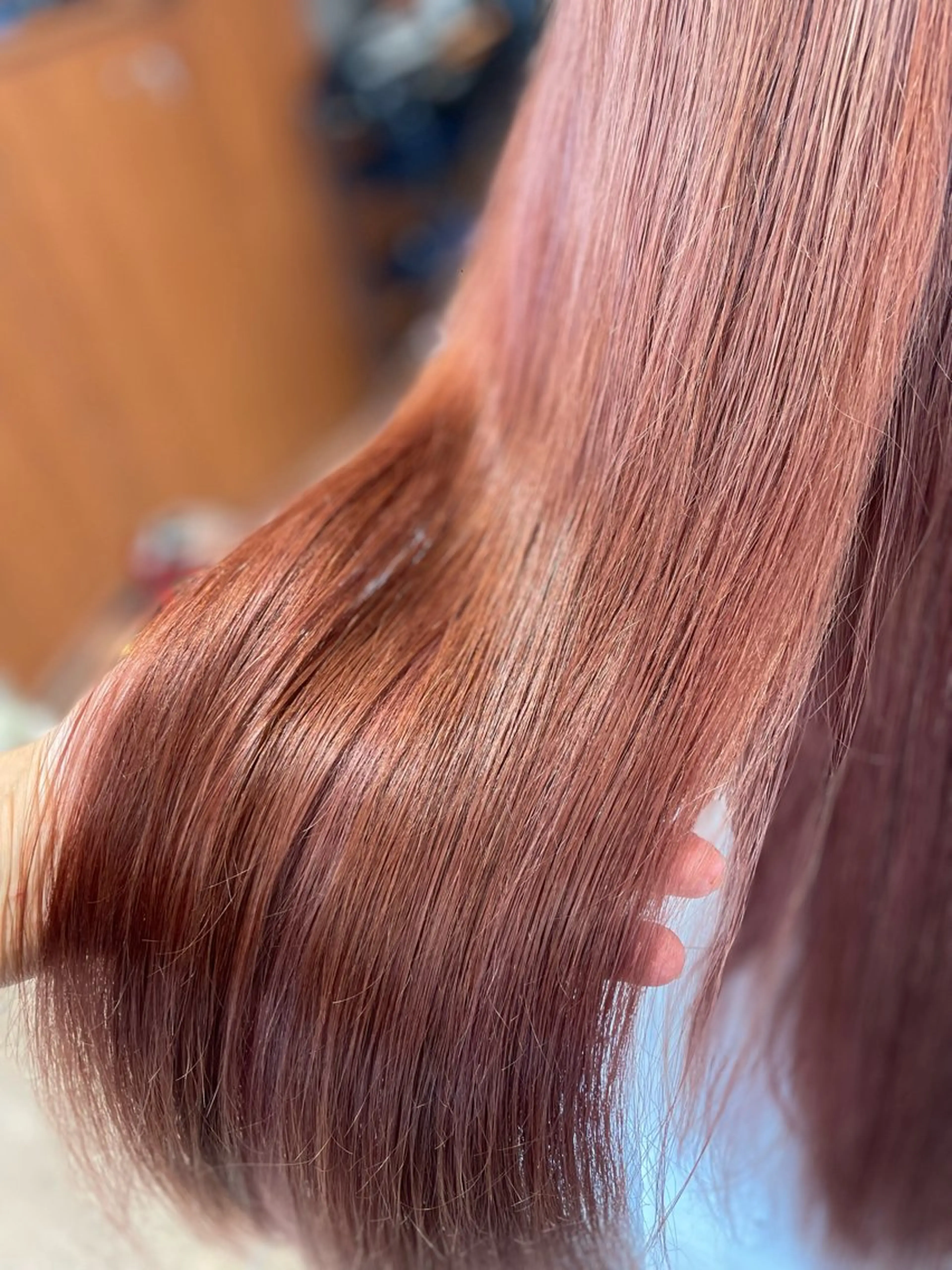 ロング ヘアカラー 仙石 愛のヘアスタイル