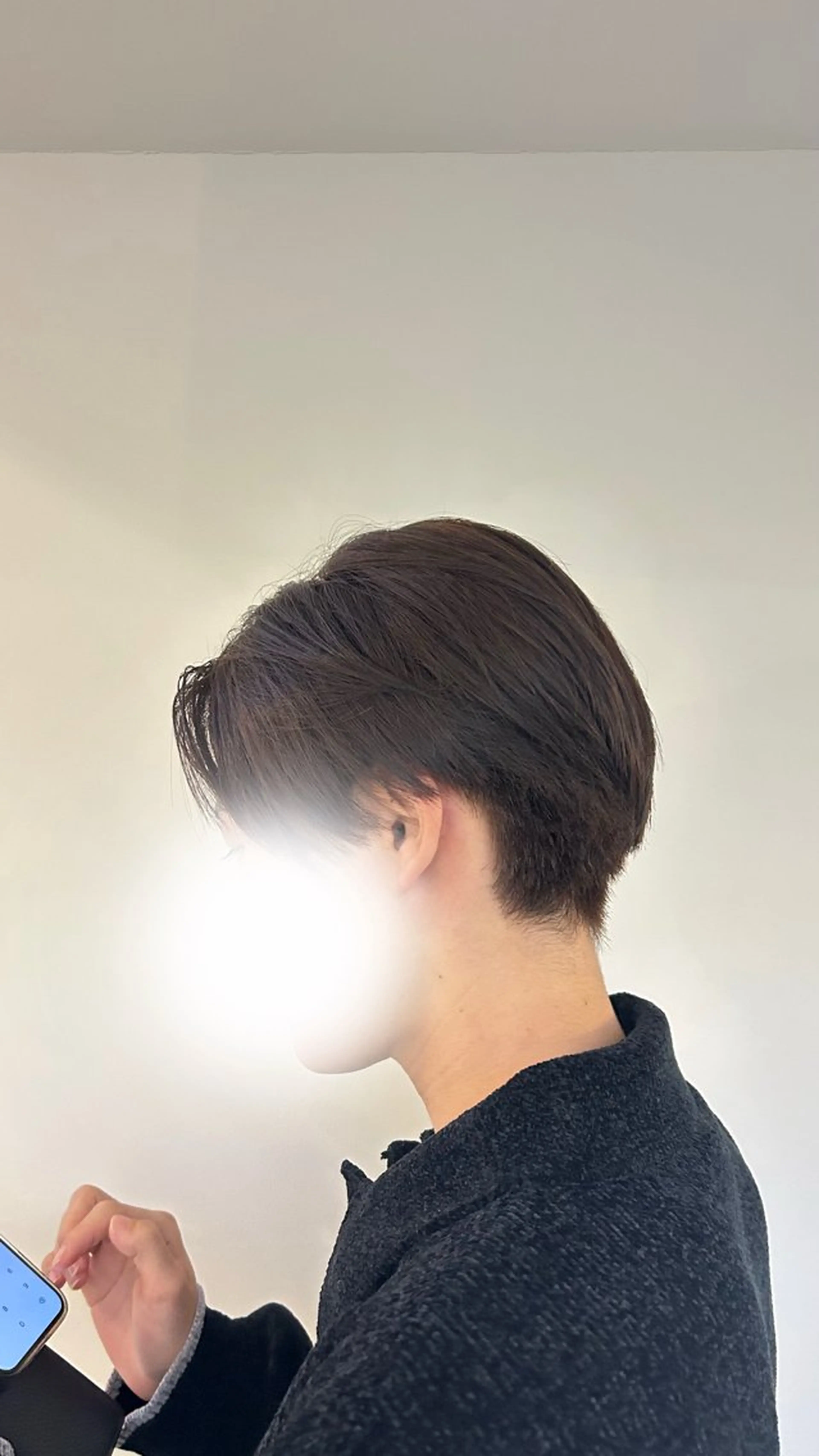 ショート メンズ 松井 詩織のヘアスタイル