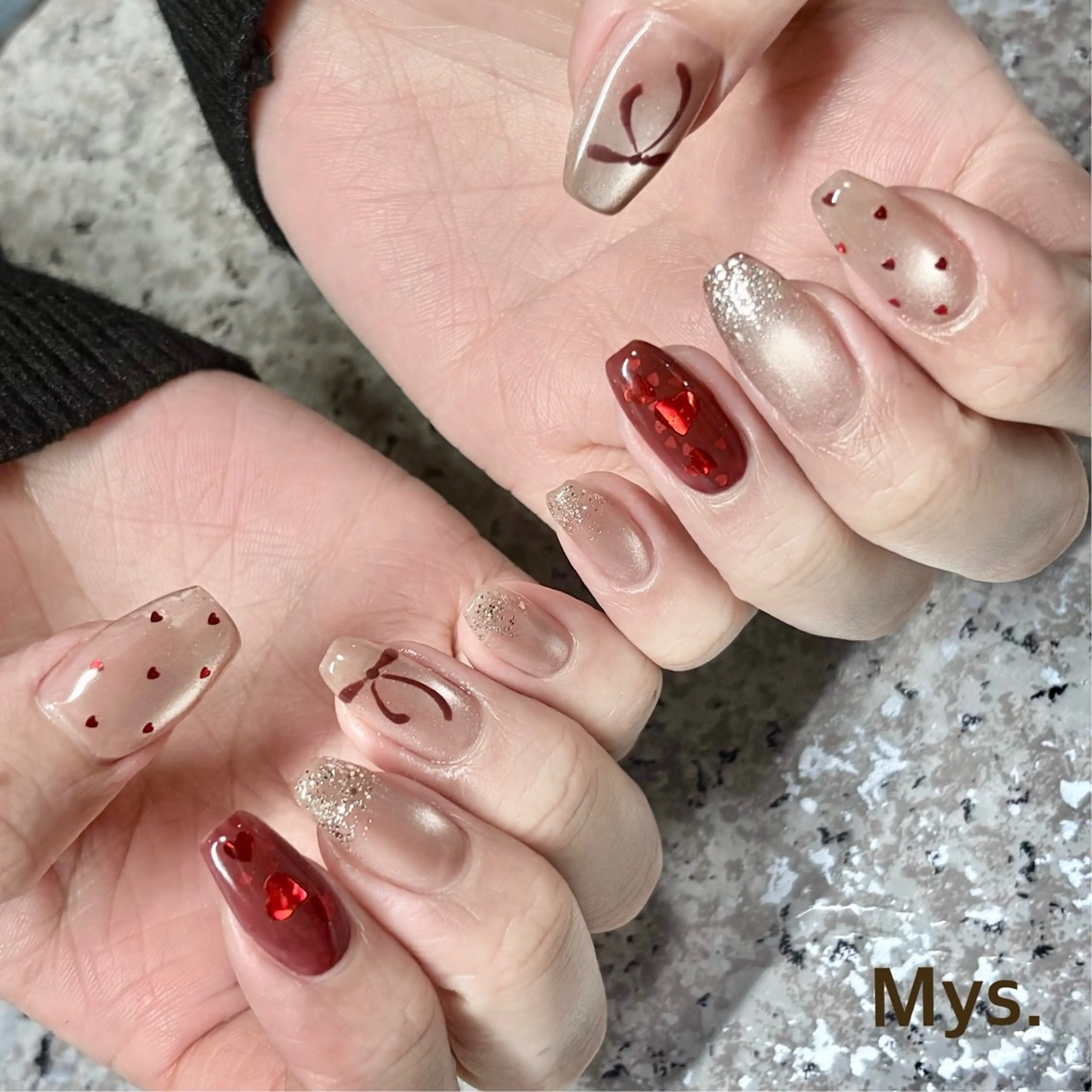 ネイル ハンドネイル Mys. 三上紗紀のネイルデザイン