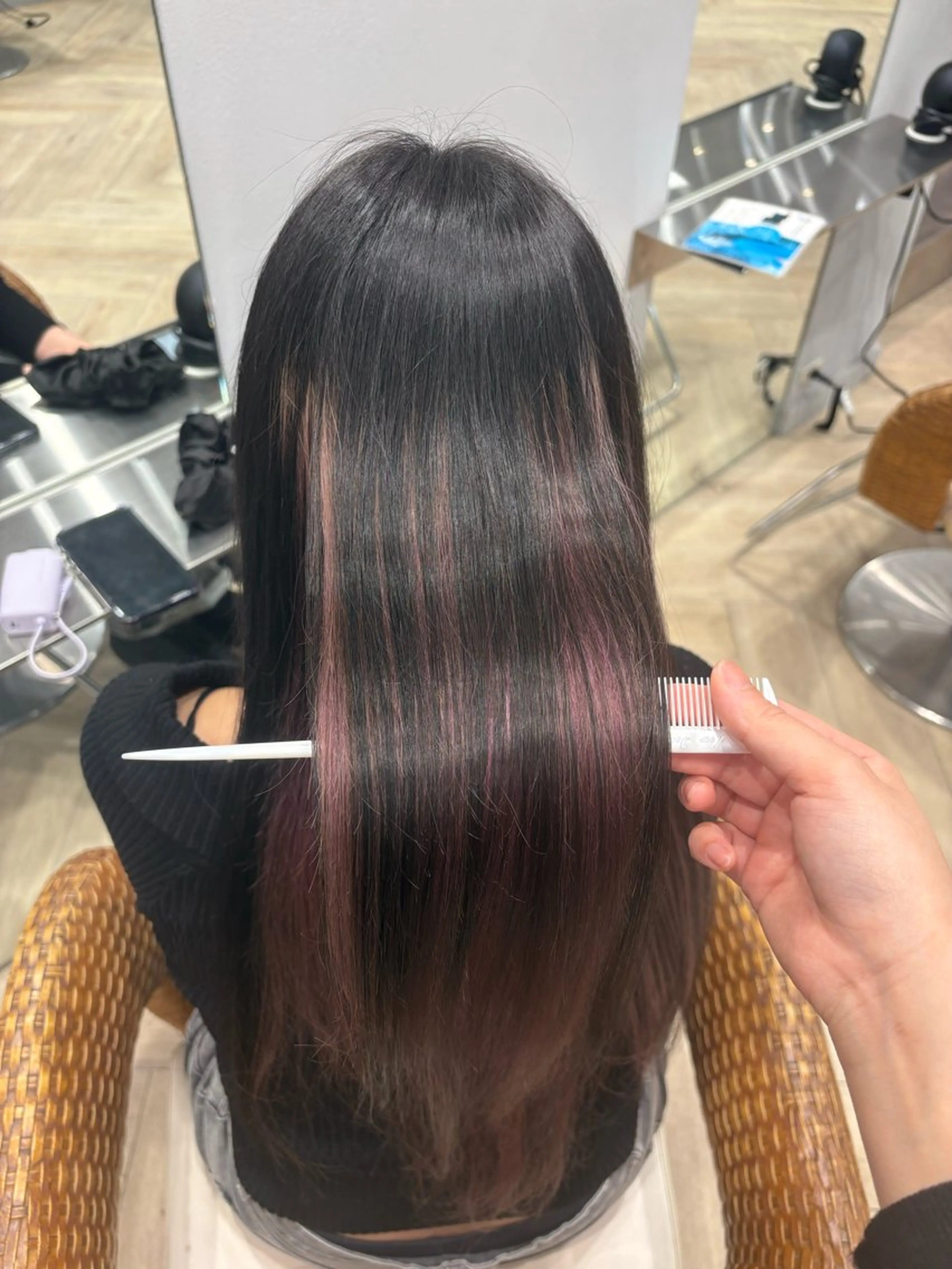 ロング トリートメント 水口 未唯菜のヘアスタイル