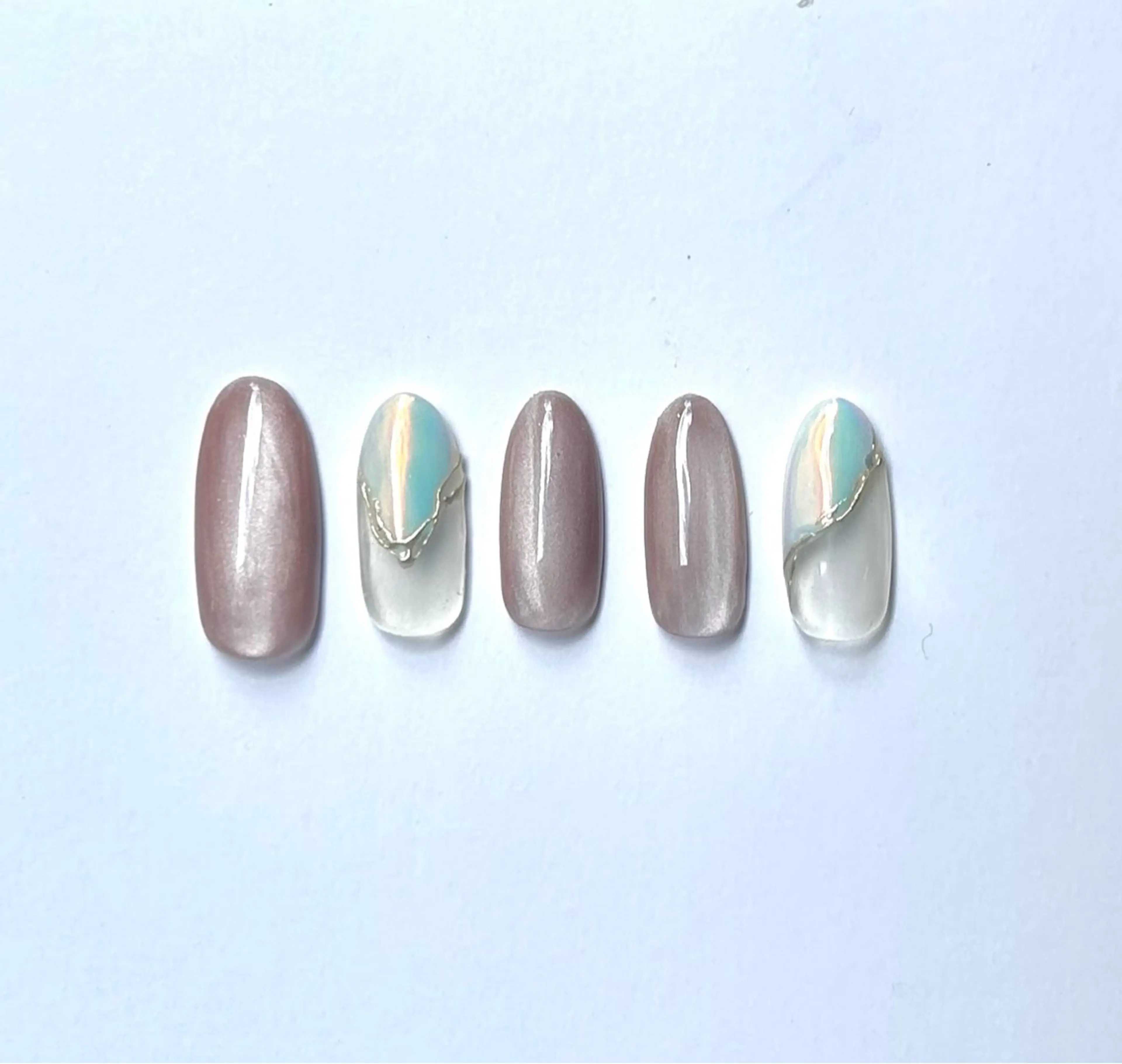 ネイル オーロラネイル nailworks mのネイルデザイン