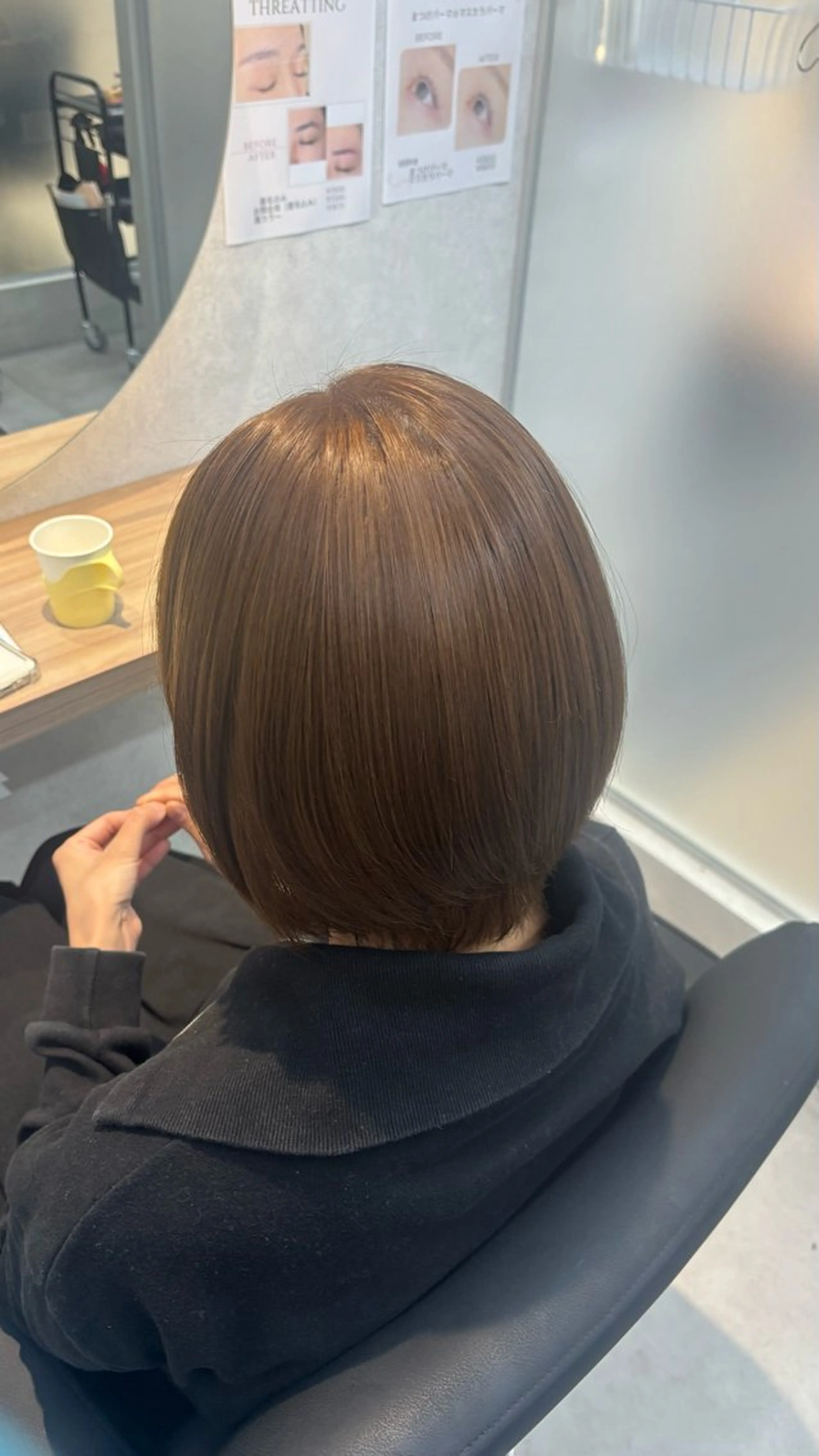 カラー ヘアカラー 米倉 陽菜のヘアスタイル