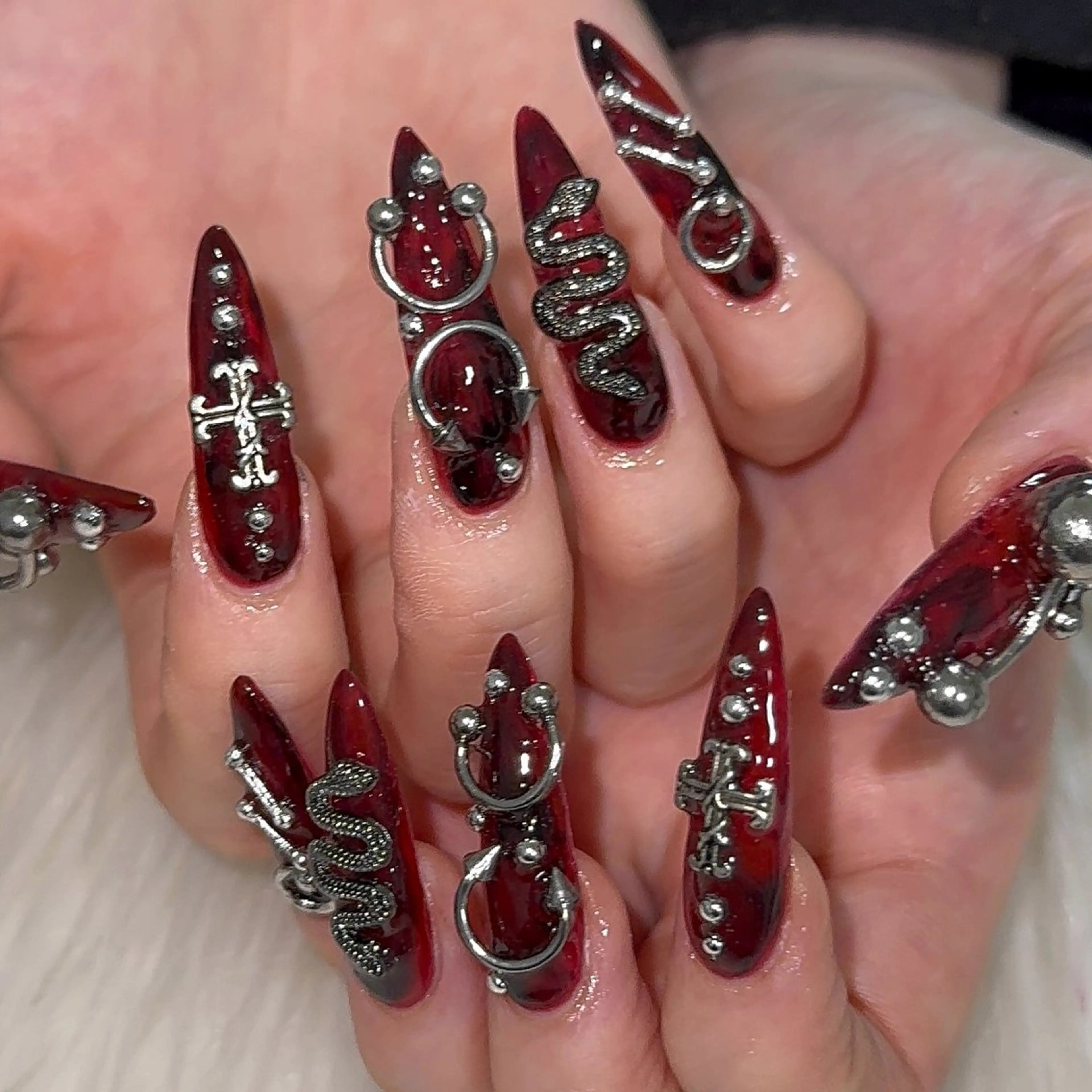 ネイル 黒川 実祐のネイルデザイン