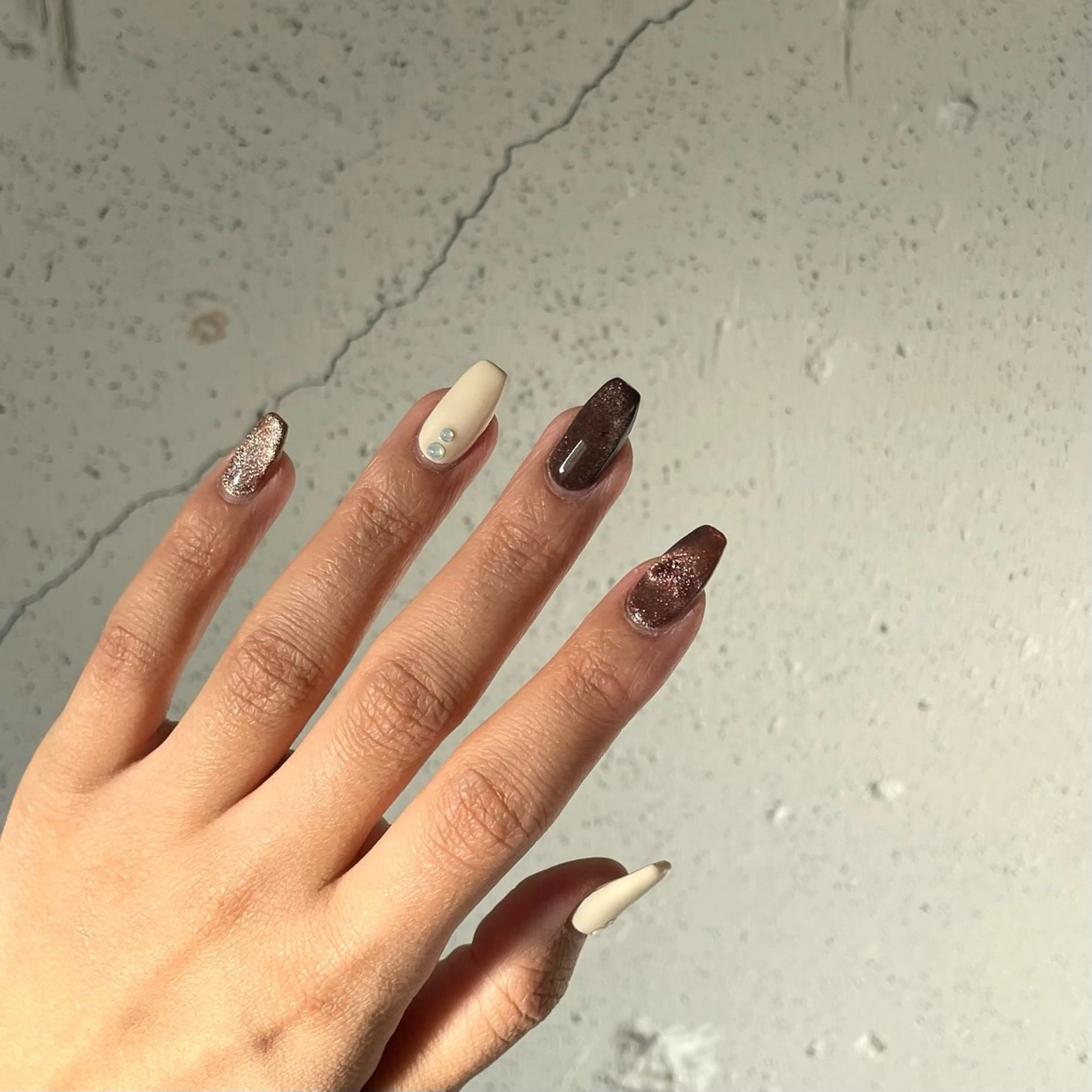 ネイル マグネットネイル M.wish Yukinaのネイルデザイン