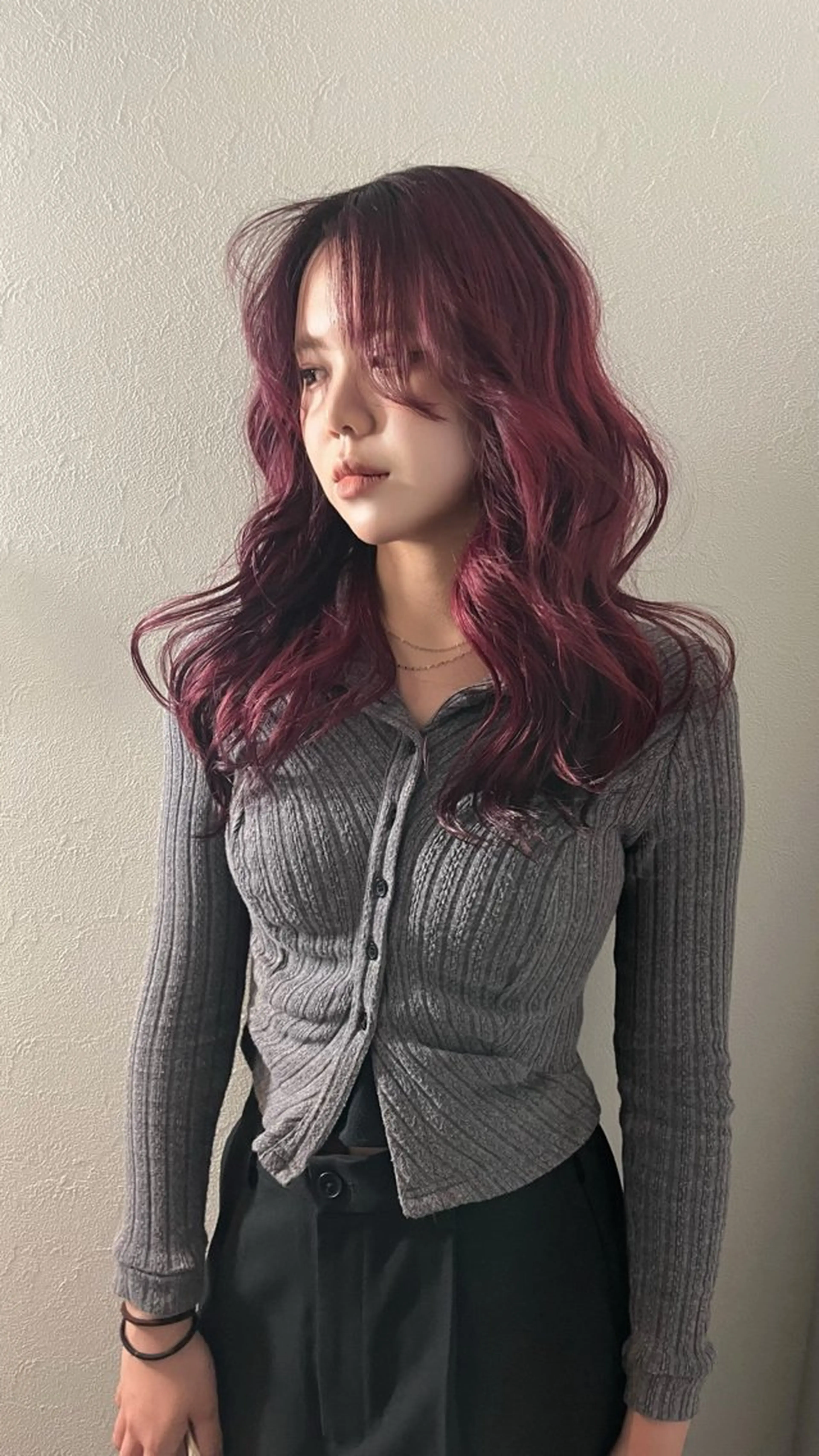 ロング カラー ベージュカラー ブリーチ デザインカラー ダブルカラー ハイトーンカラー ヘアカラー トリートメント 💖艶ハイトーン髪質 改善💖ケンシンのヘアスタイル