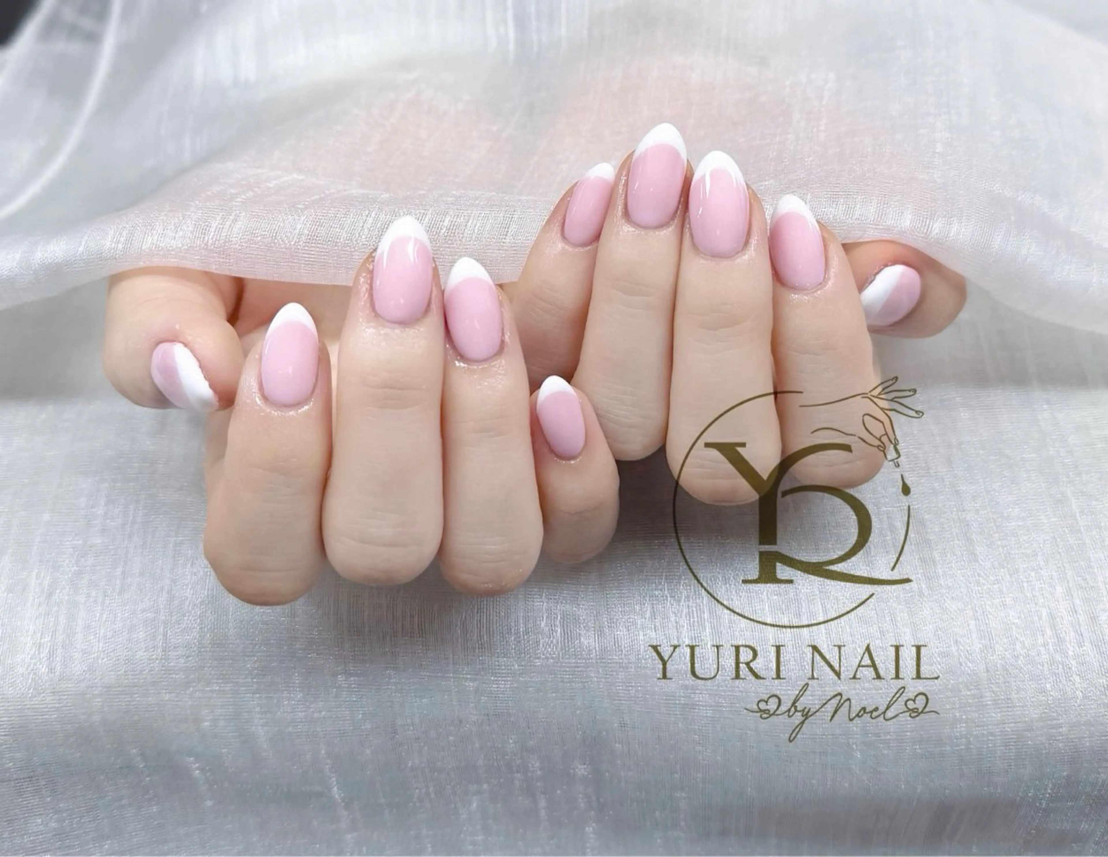 ネイル チークネイル フットネイル フレンチネイル グラデーション キラキラネイル YURI Nail Funabashiのネイルデザイン
