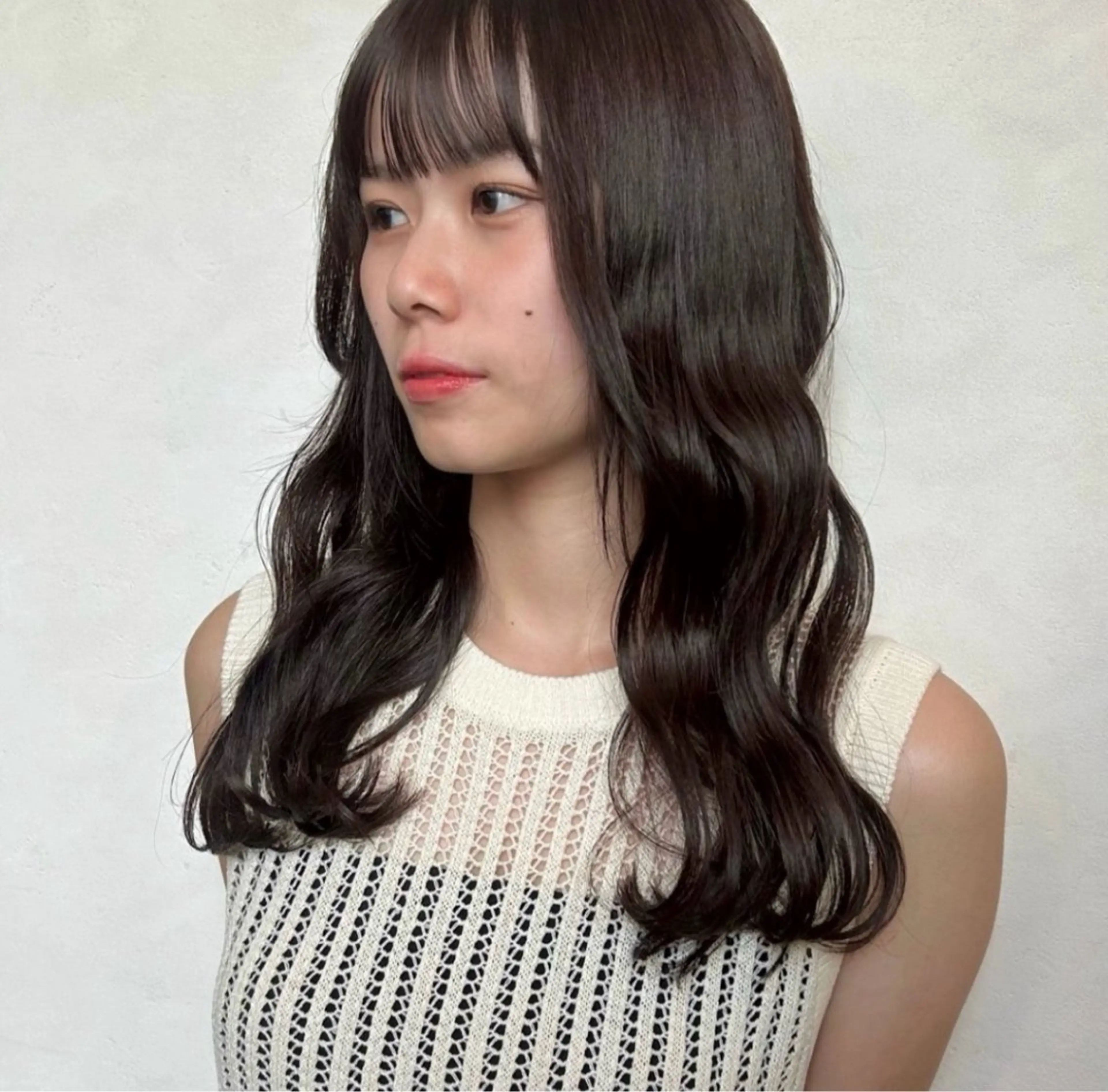 セミロング カラー カット ヘアカラー Koharu🍓/ 透明感/艶髪のヘアスタイル