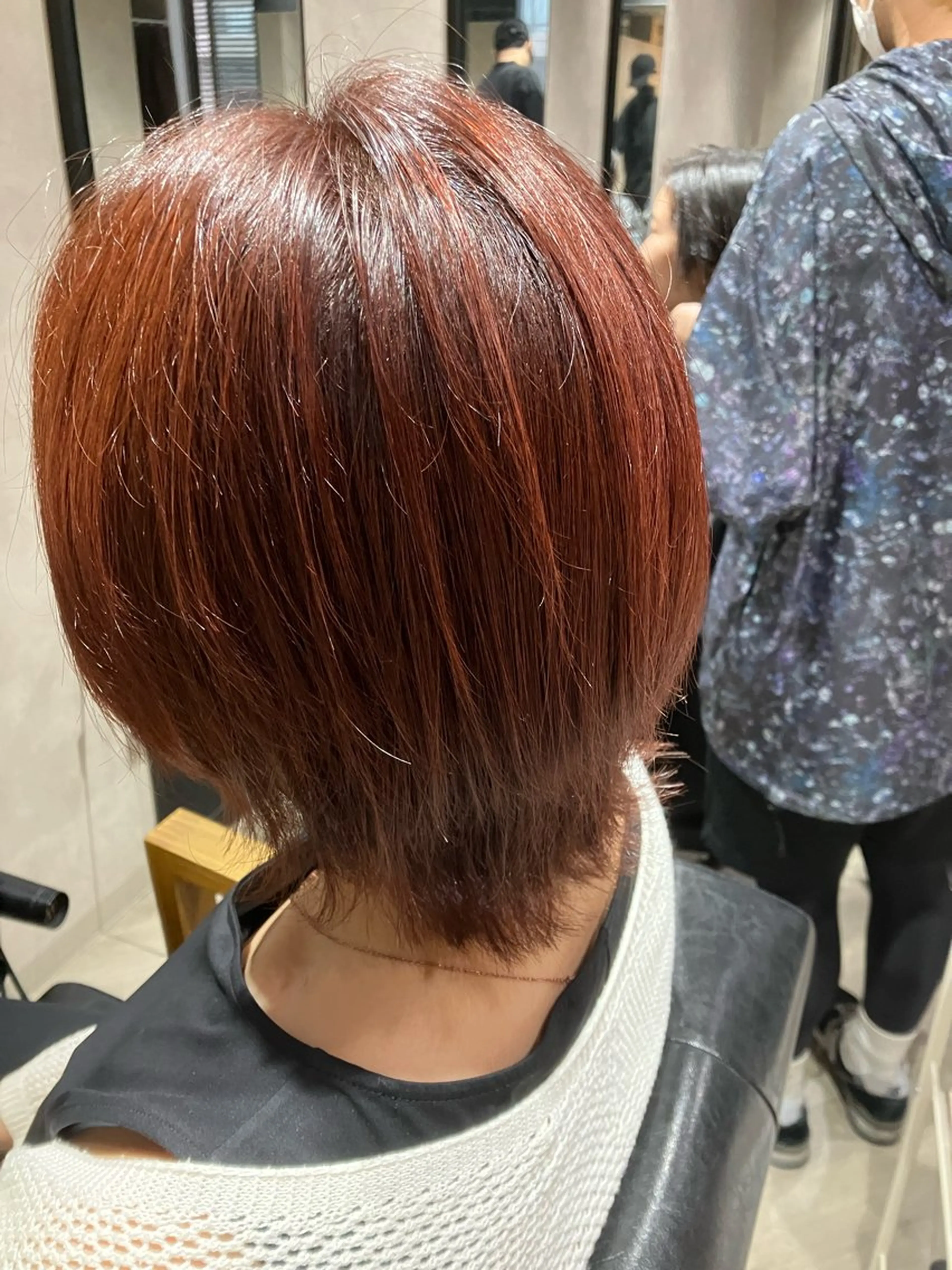 ミディアム マンツーマン施術 ISSHIKIのヘアスタイル