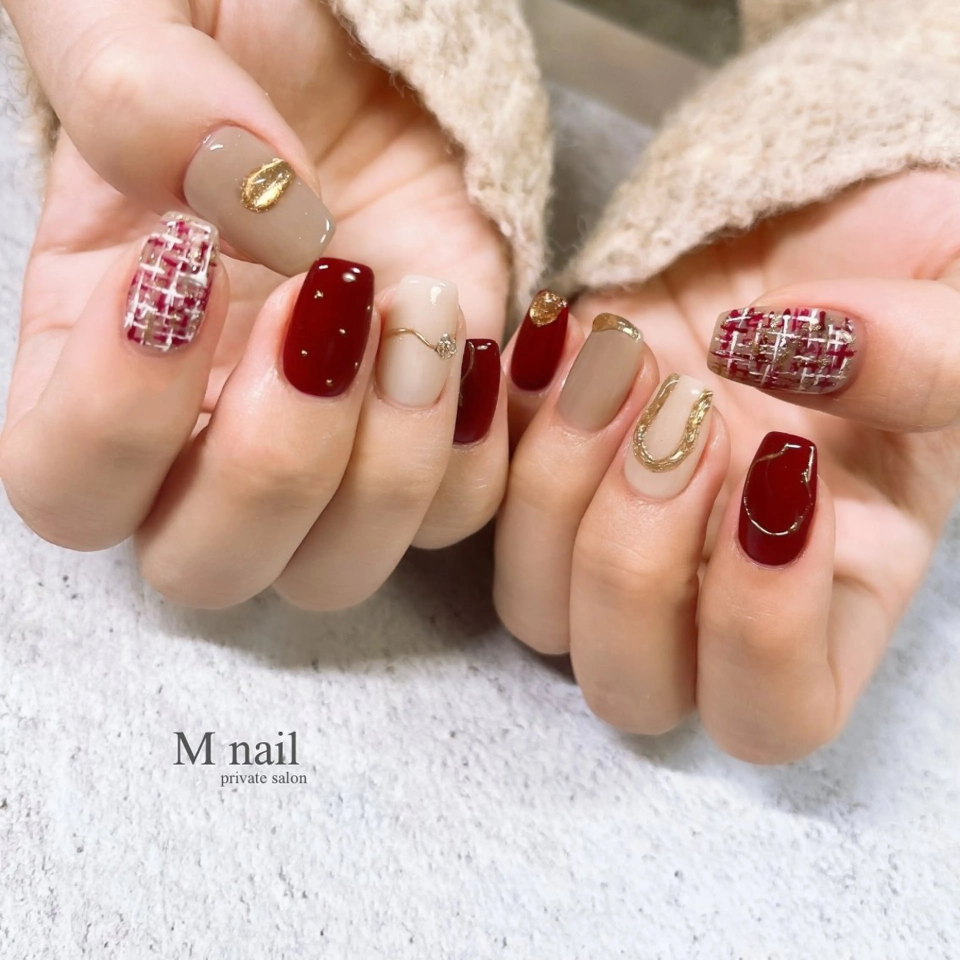 ネイル ハンドネイル M nailのネイルデザイン
