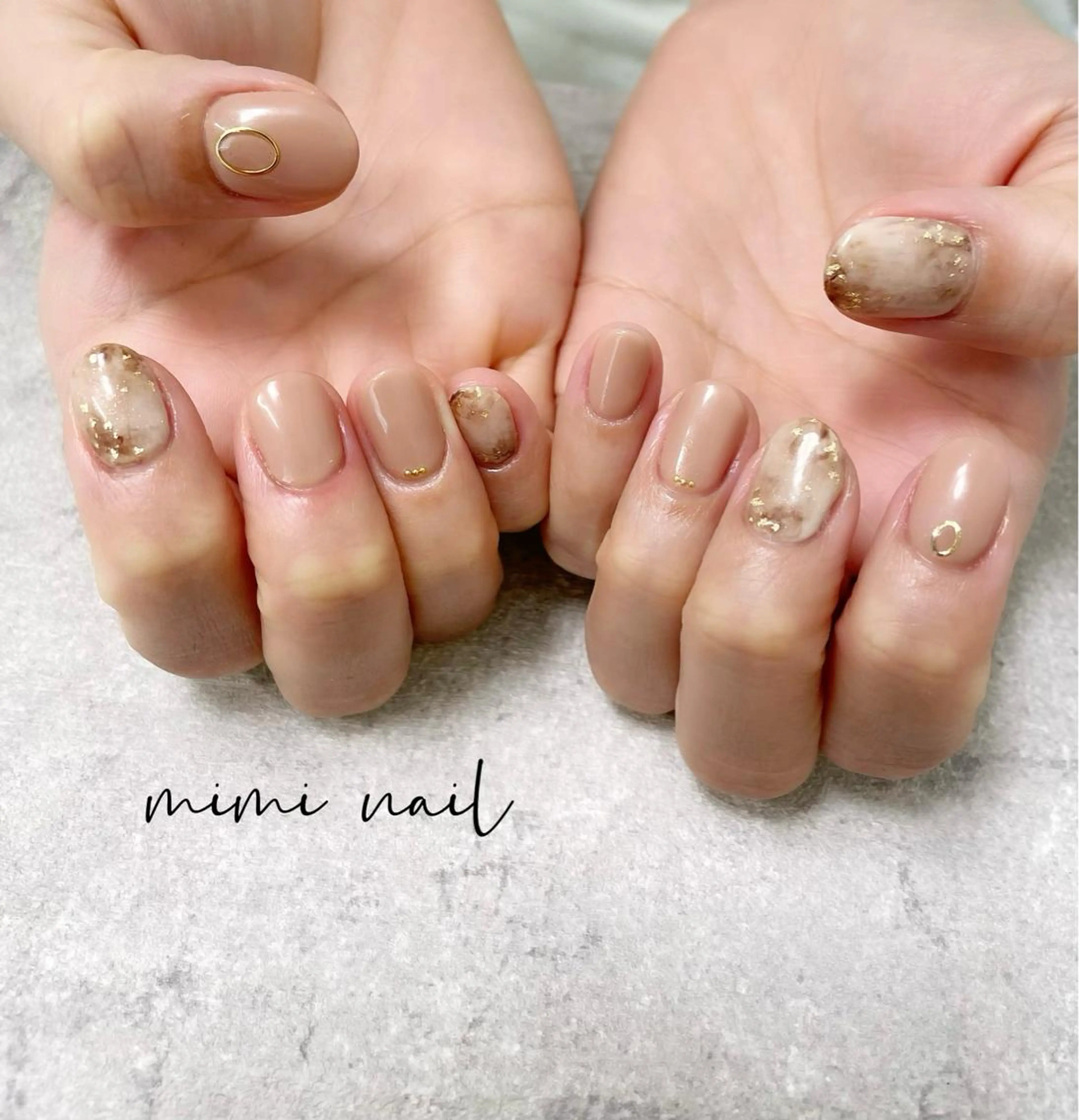 ネイル ハンドネイル mimi nailのネイルデザイン