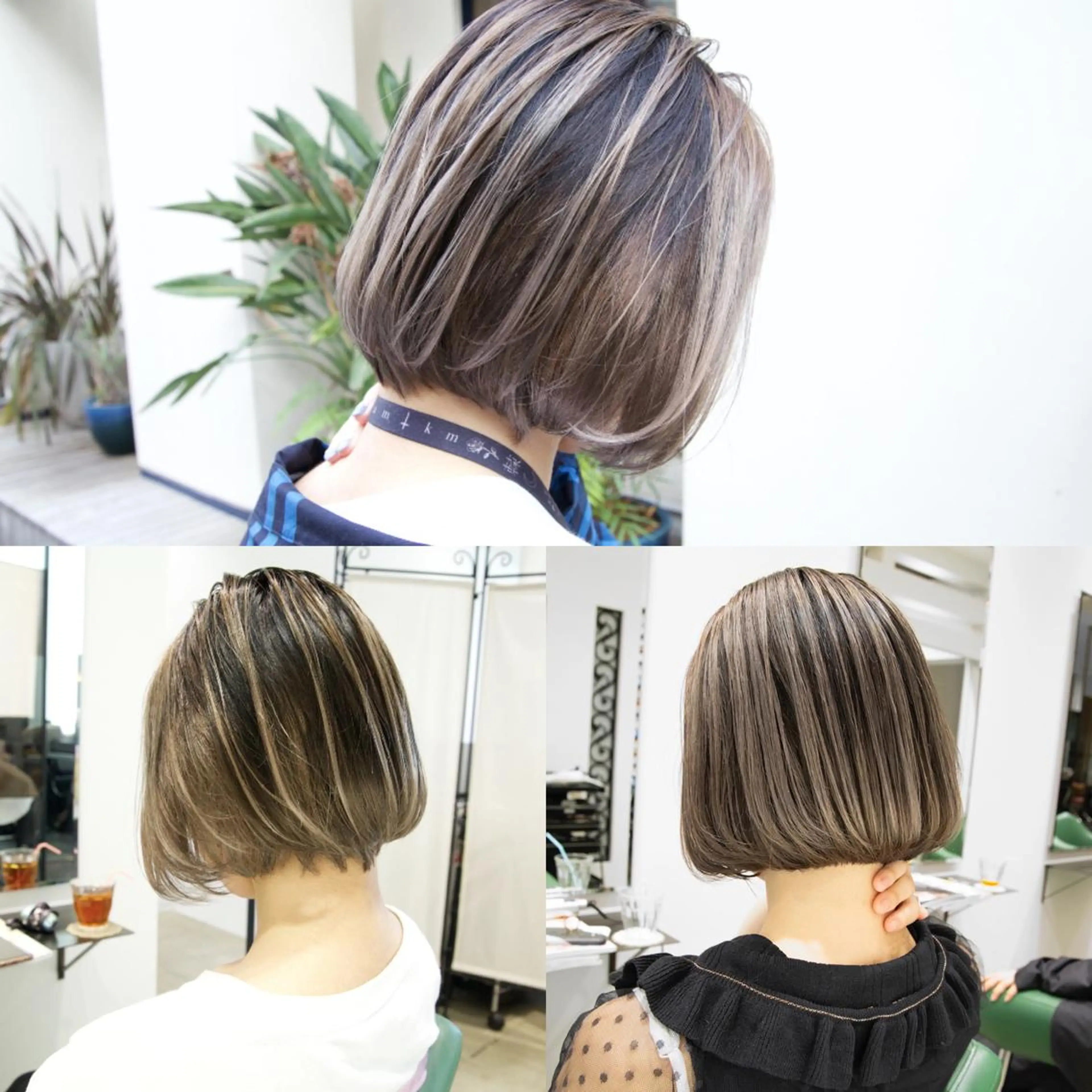 ショート カラー Re:ta Hair 飯田淳平のヘアスタイル