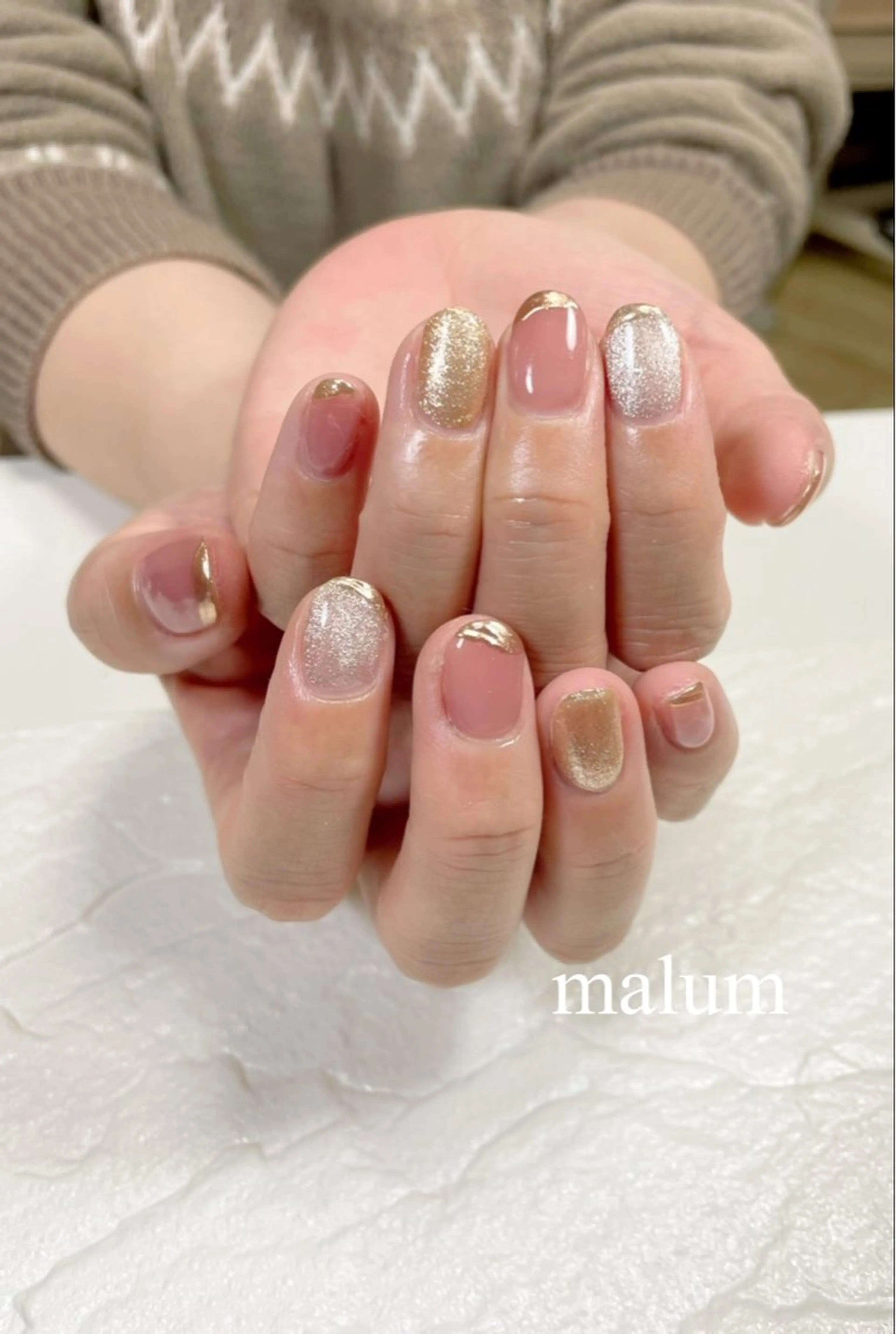 ネイル ハンドネイル malum nailのネイルデザイン