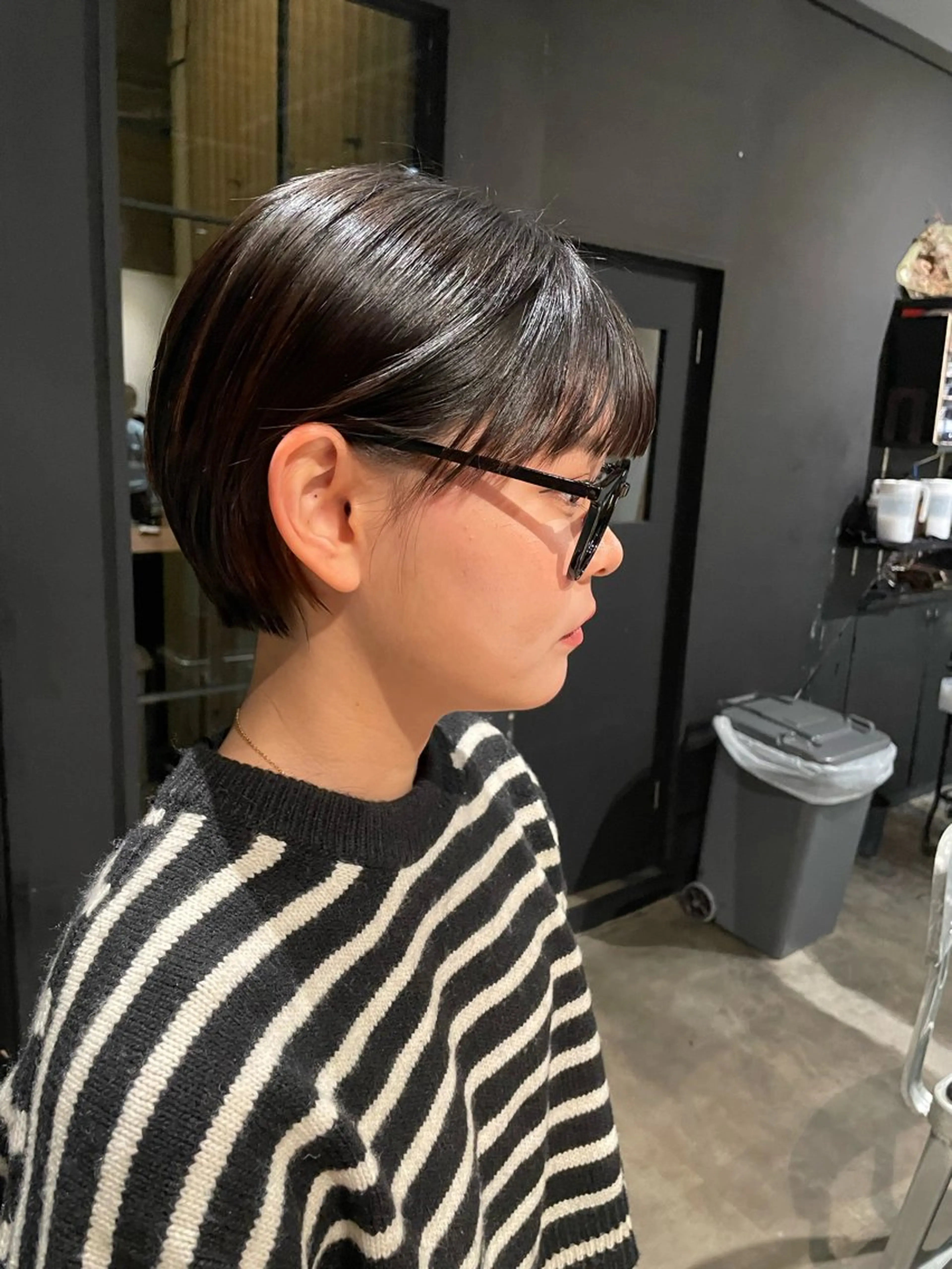 ショート カット ヘアカラー トリートメント ボブ／パーマ指名 No. 1🍃れんとのヘアスタイル