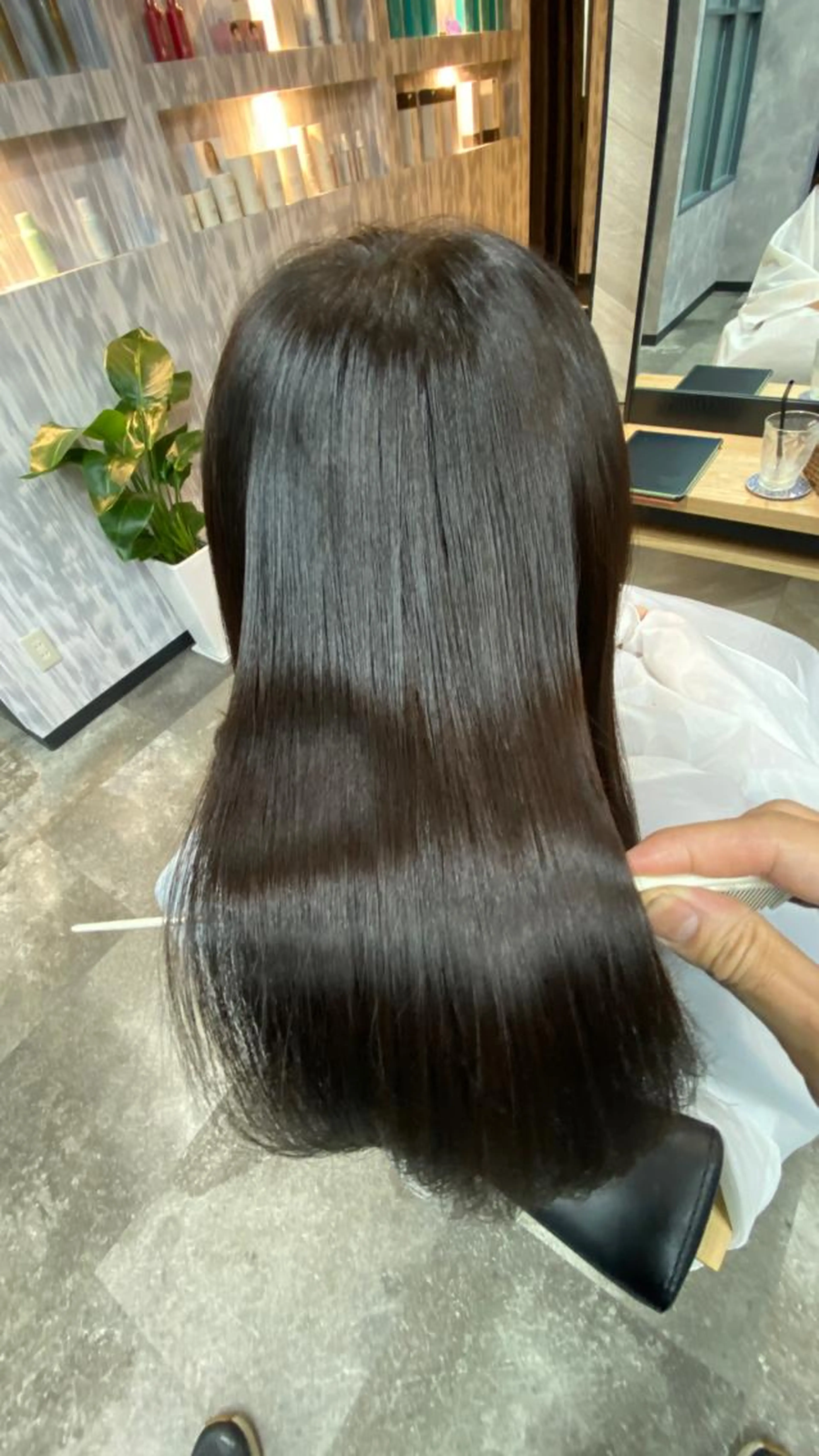 カット+カラー+ケラチントリートメントの写真