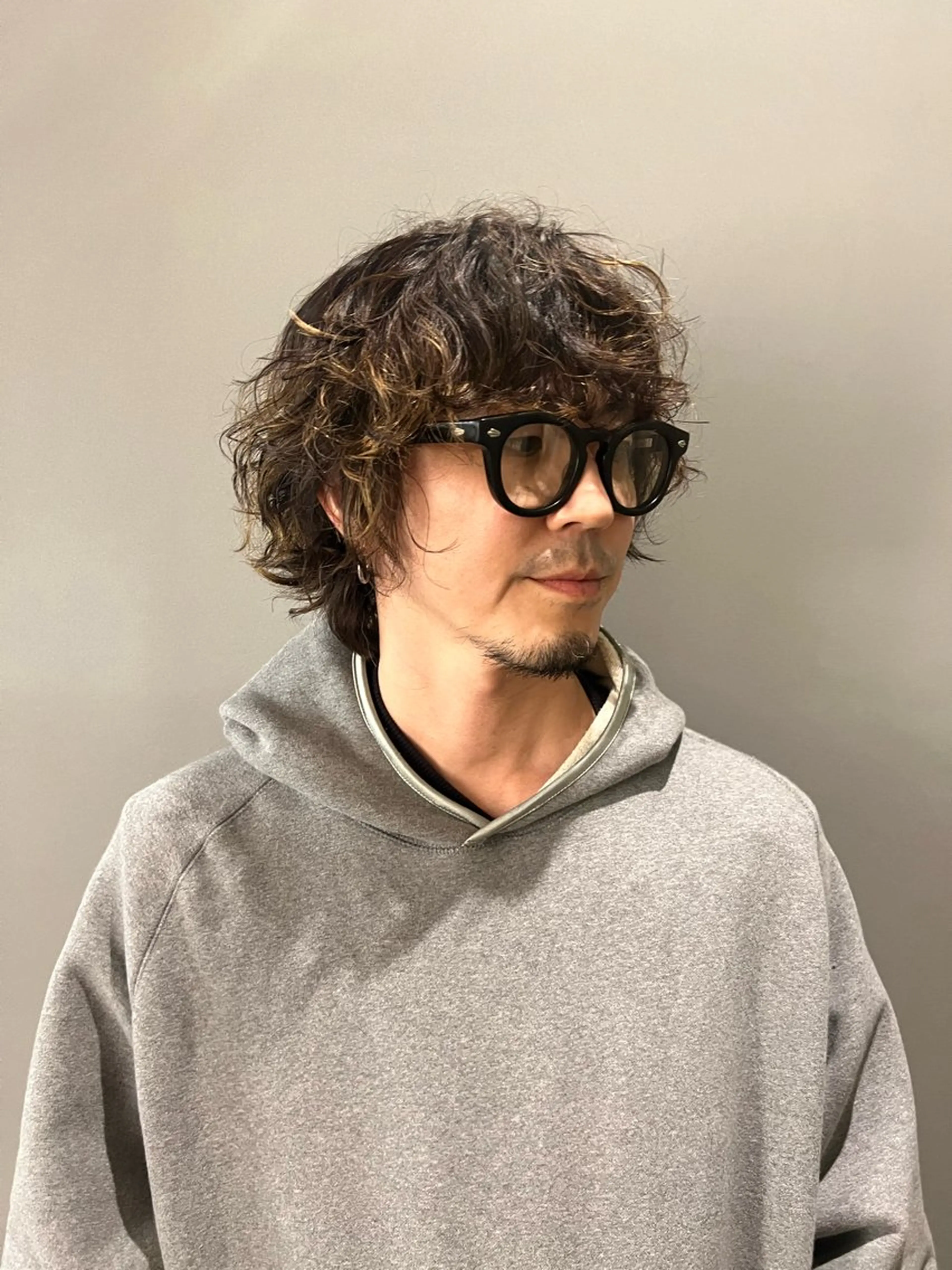 パーマ メンズ 小川 実夢のヘアスタイル