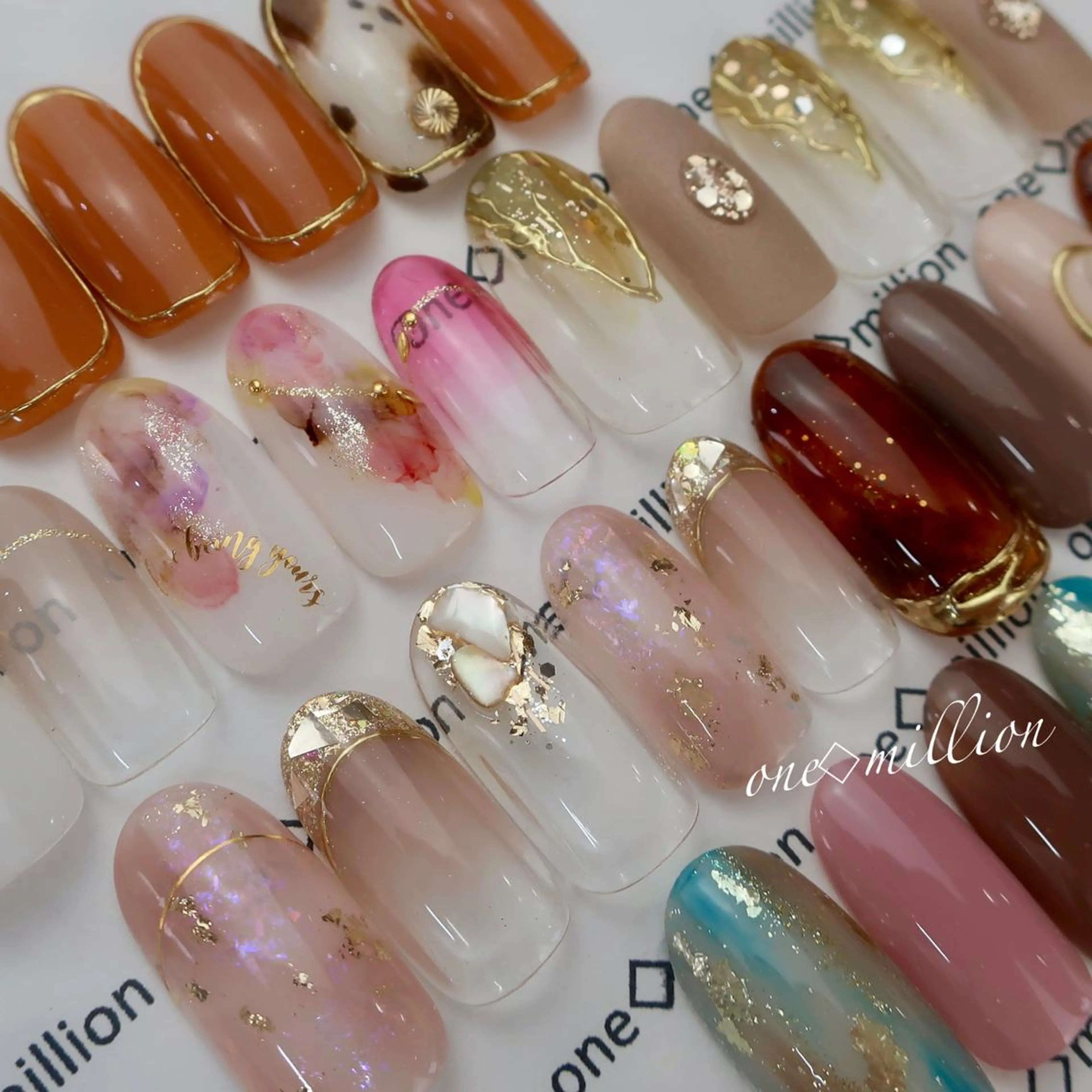 ネイル nail salon ワンミリオンのネイルデザイン