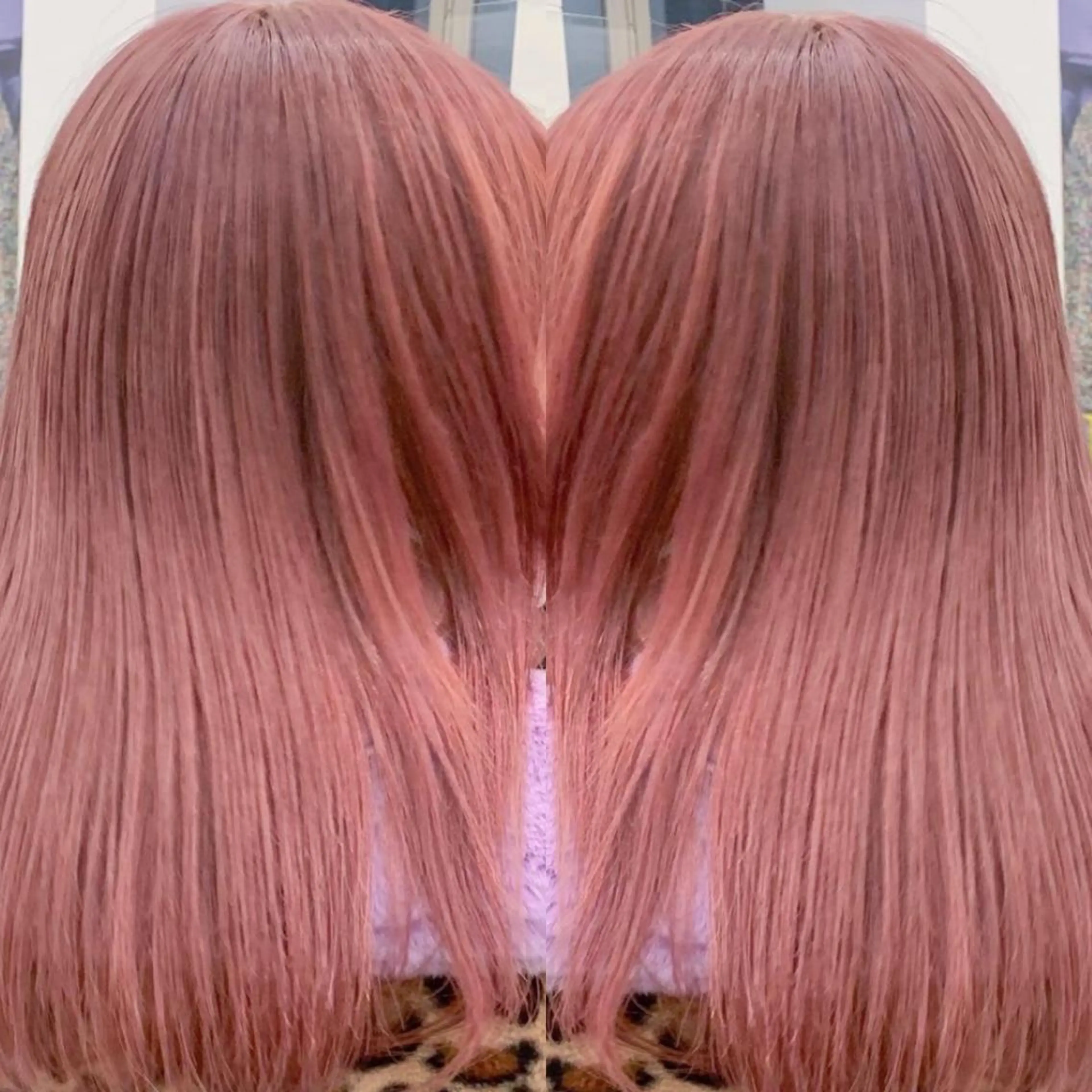 ロング カラー 縮毛/レイヤー 韓国/橋口のヘアスタイル