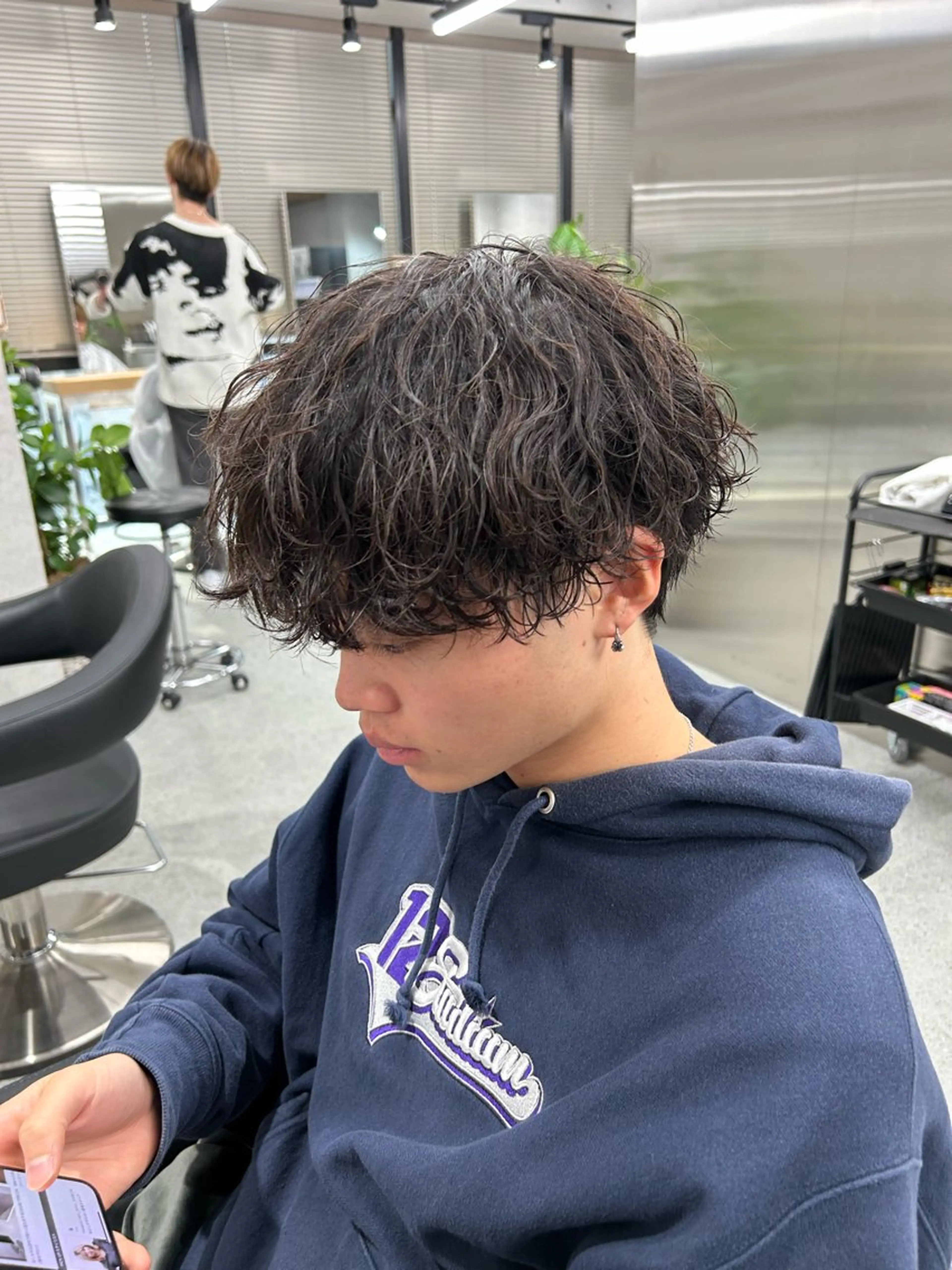 パーマ メンズ 🔥シャドウパーマ 特化🔥勇斗のヘアスタイル