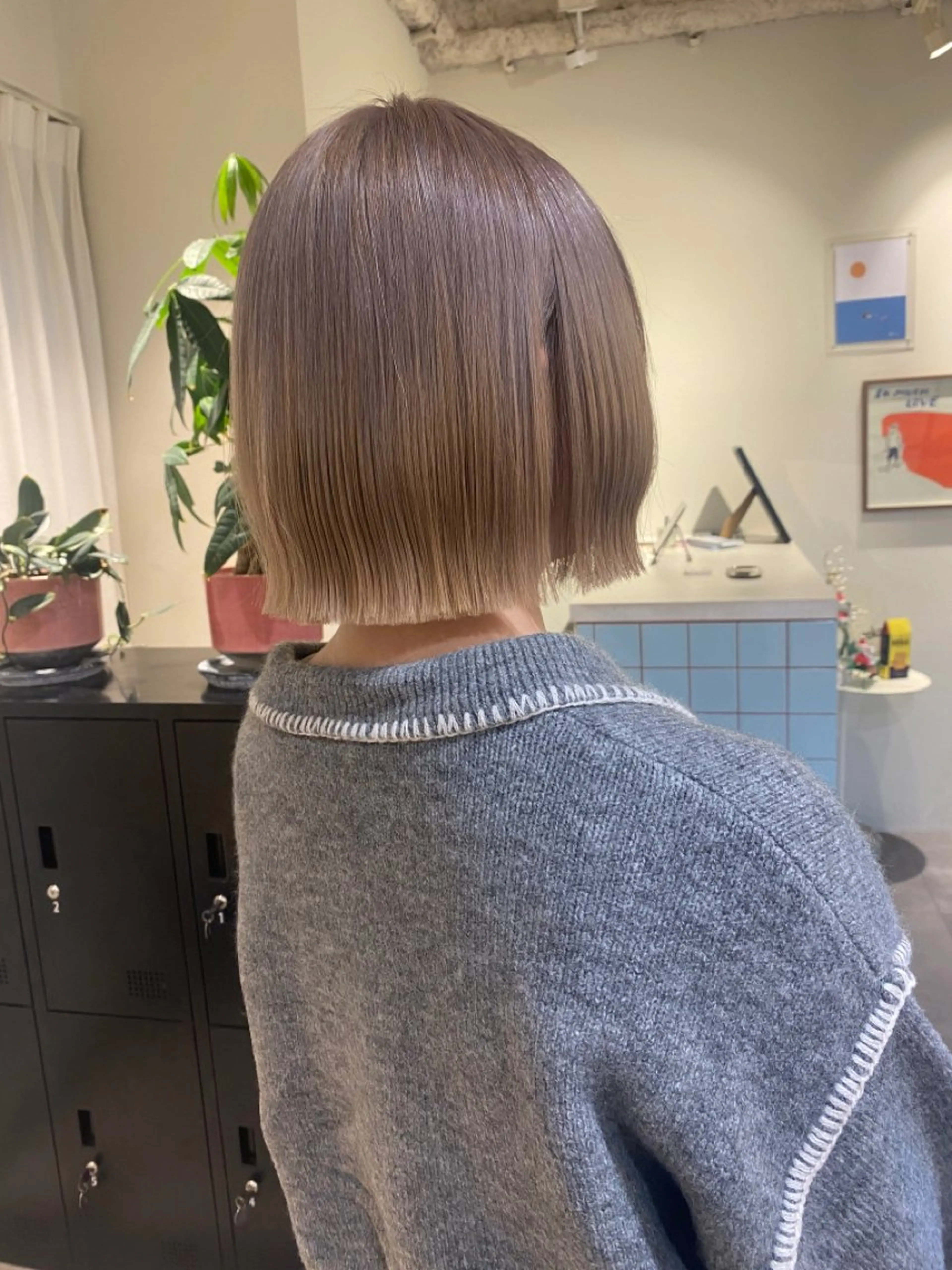 ミディアム カラー 当日予約大歓迎💗 依田瑞希のヘアスタイル