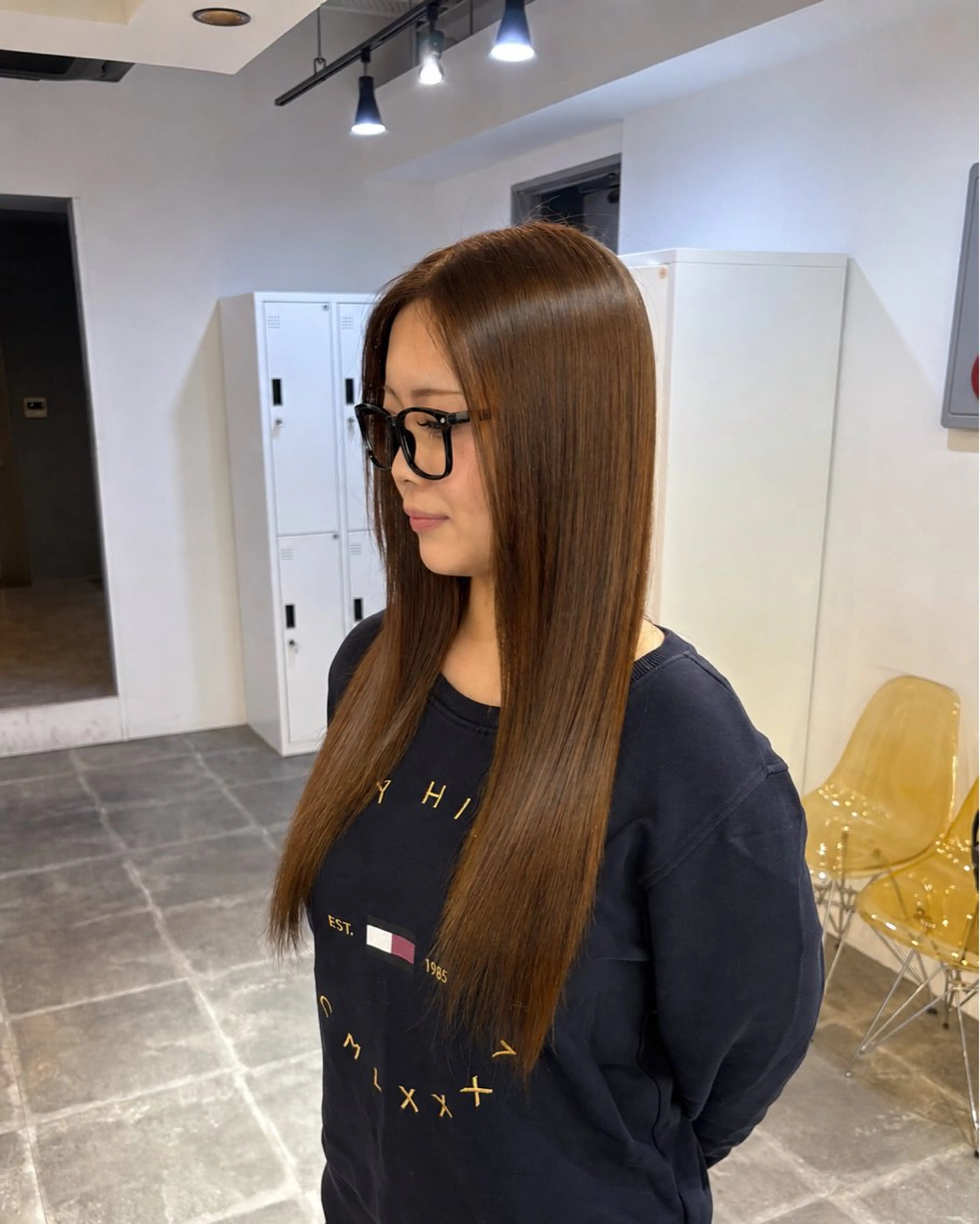 ロング カラー ブリーチ ヘアカラー PELE /りーこ 透明感カラー🥣🎀のヘアスタイル