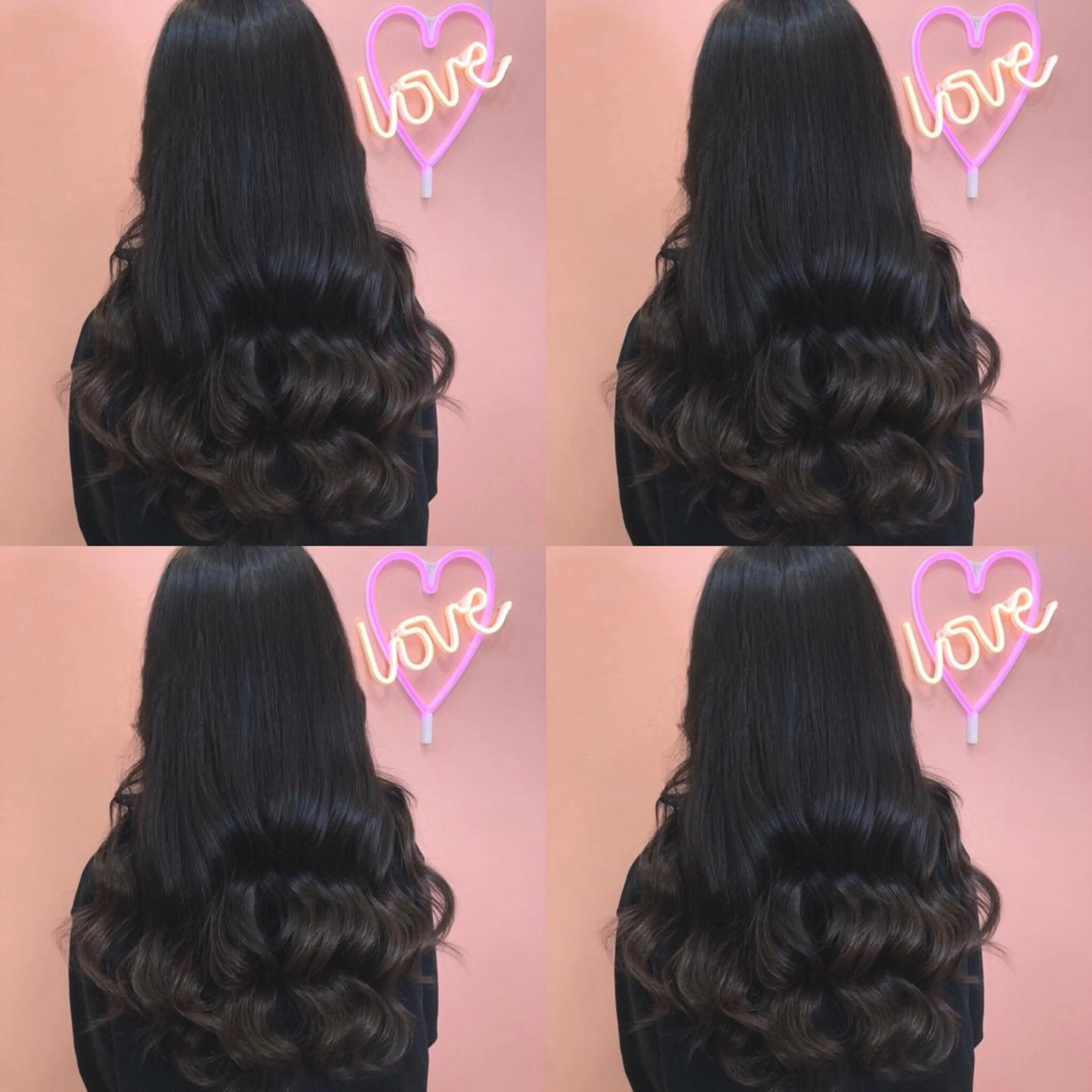 ロング カラー 黒髪 ナチュラルブラック 🌷MAYU 🌷のヘアスタイル