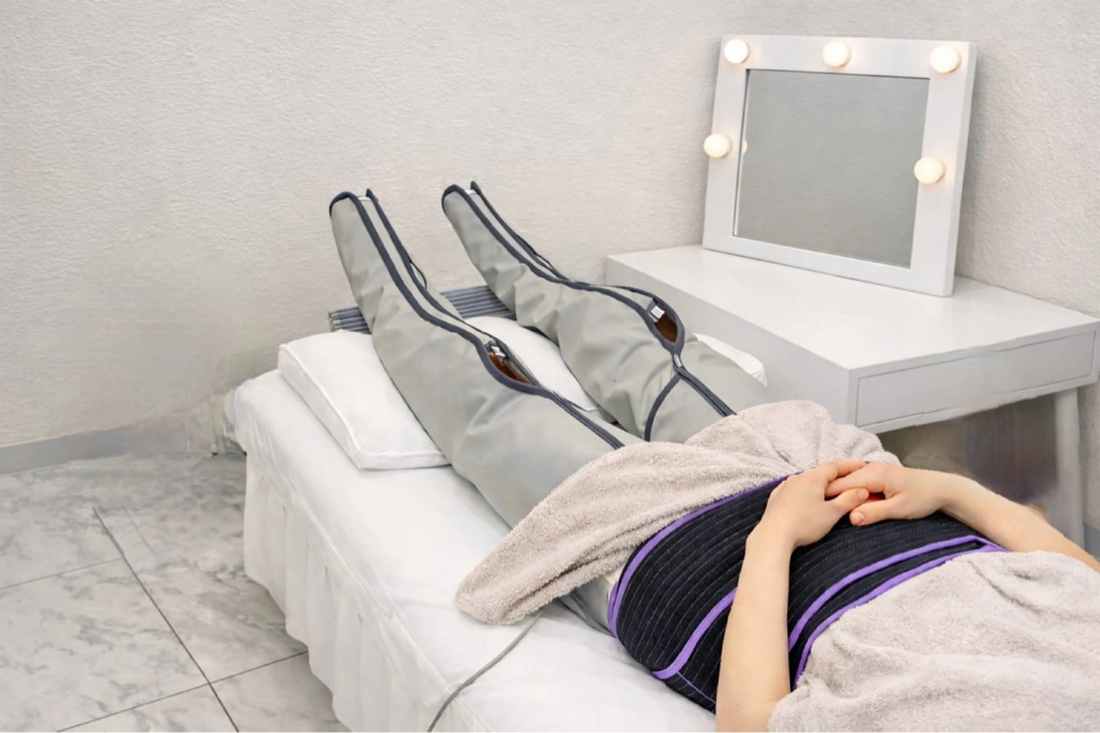 まずは体験！＼体質改善×深温腸活ダイエット／脚むくみスッキリ！片脚体験の写真