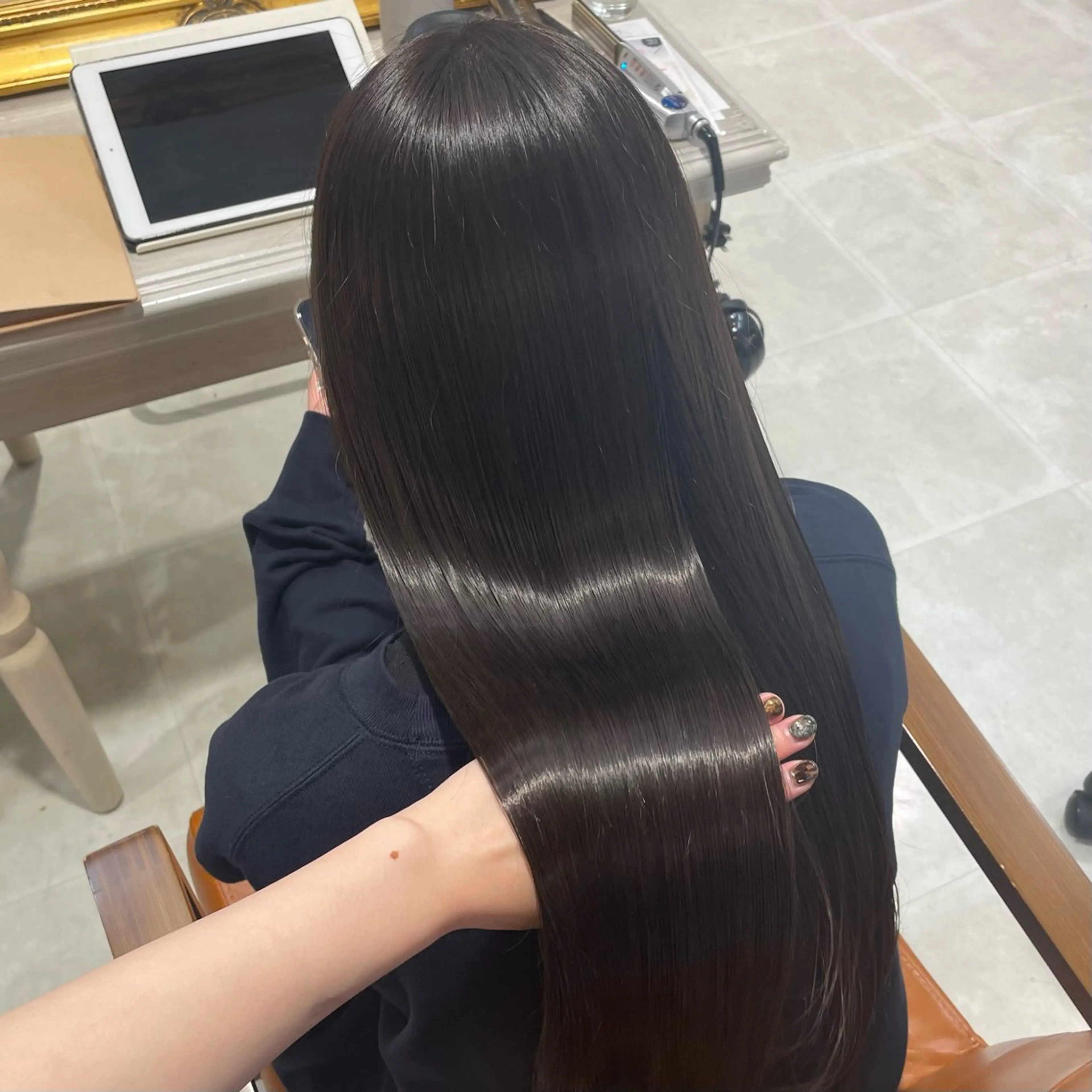 🫧カット+フローディア髪質改善カラー🫧の写真