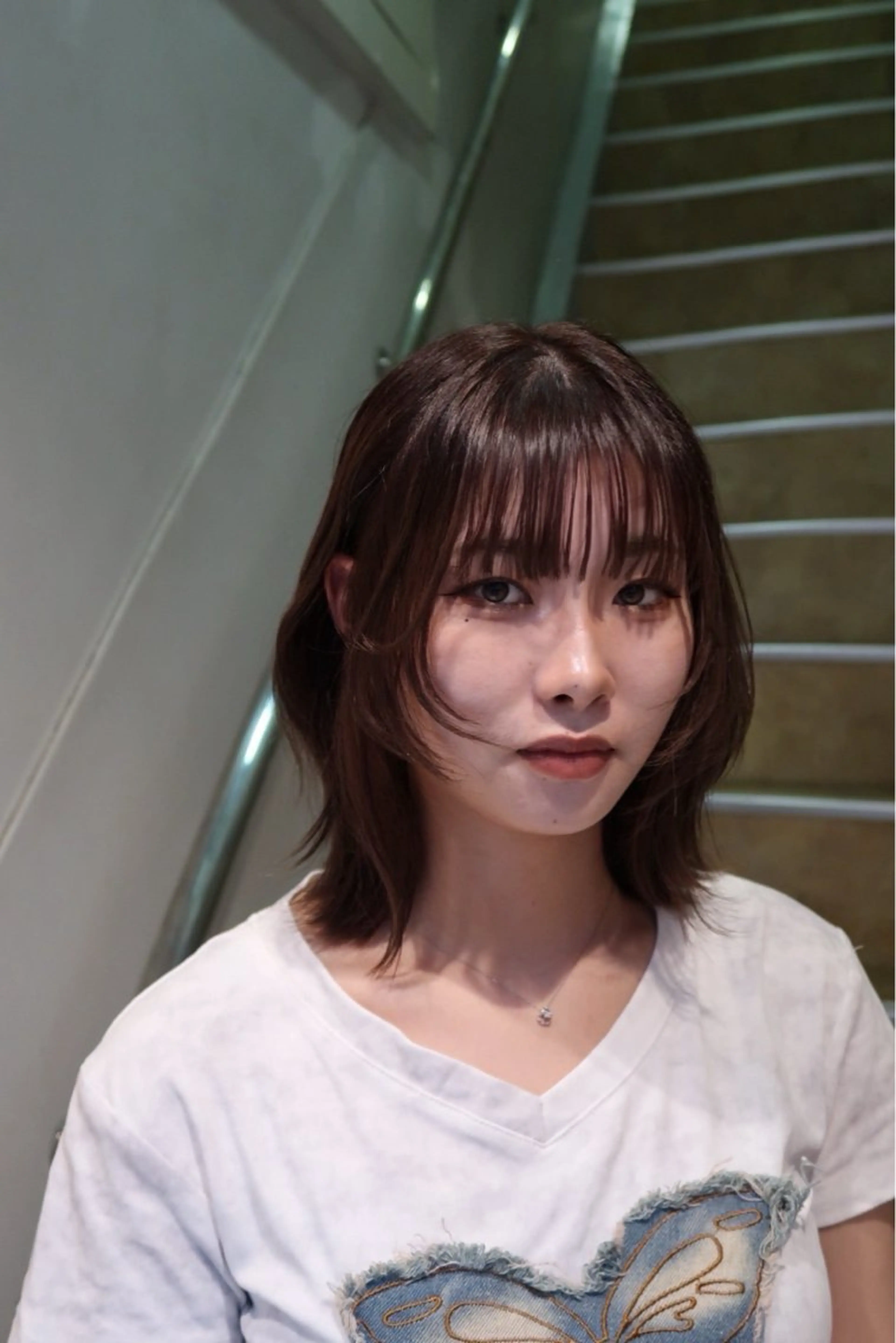 ミディアム カラー 心斎橋美容室🐩 KANONのヘアスタイル