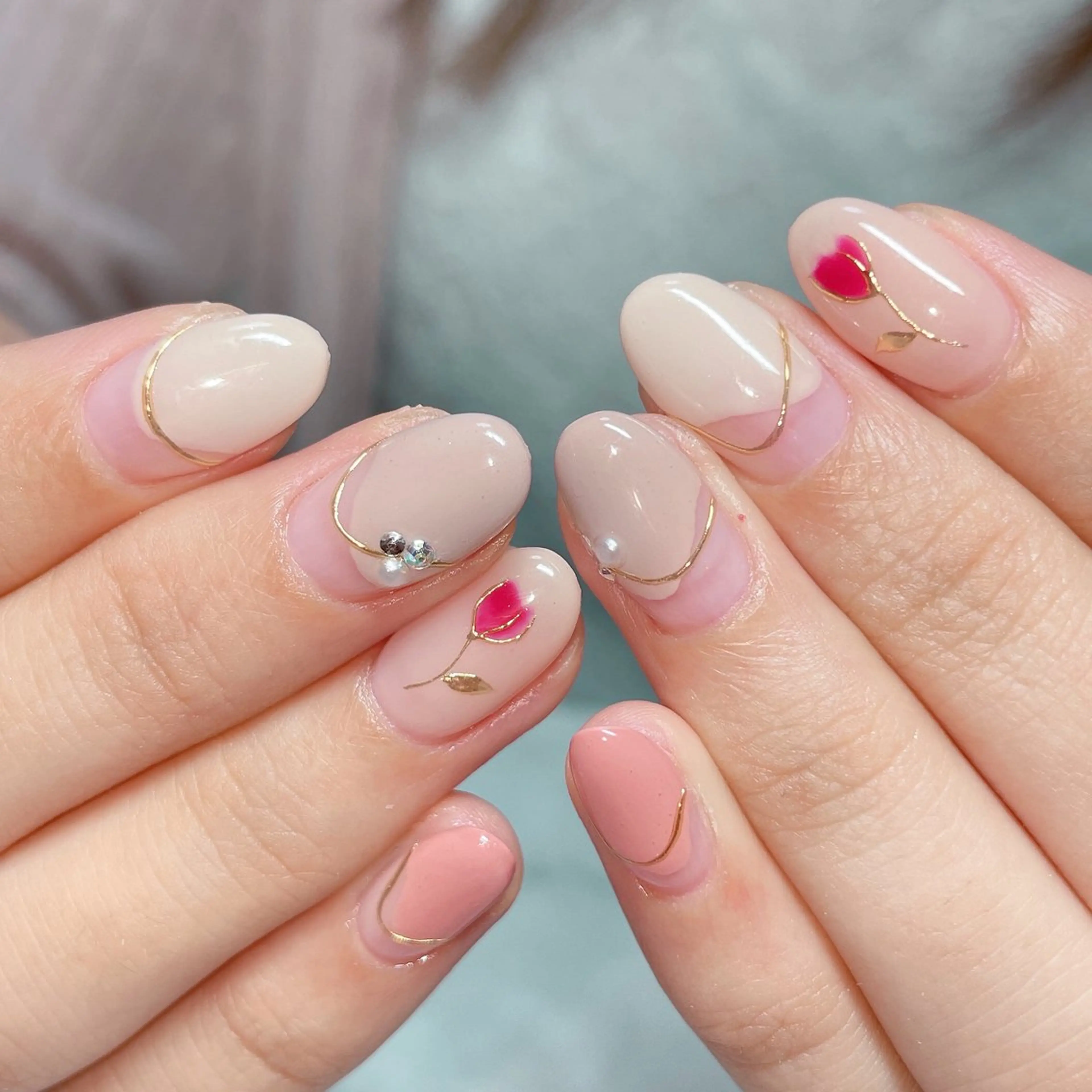 ネイル ハンドネイル Jeremy ♡ HARUKAのネイルデザイン