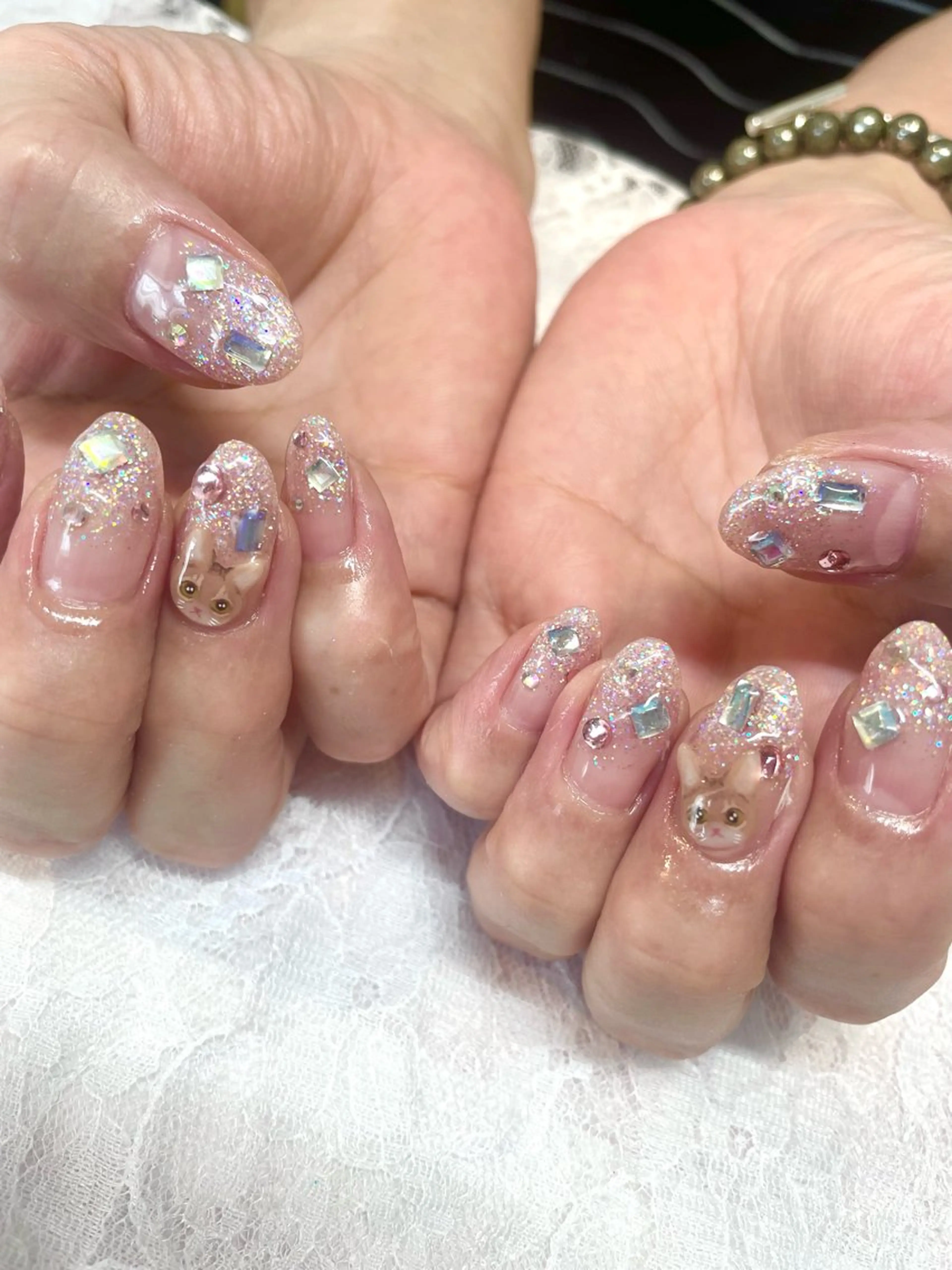 ネイル ハンドネイル Nail ヌシん家 AKANEのネイルデザイン