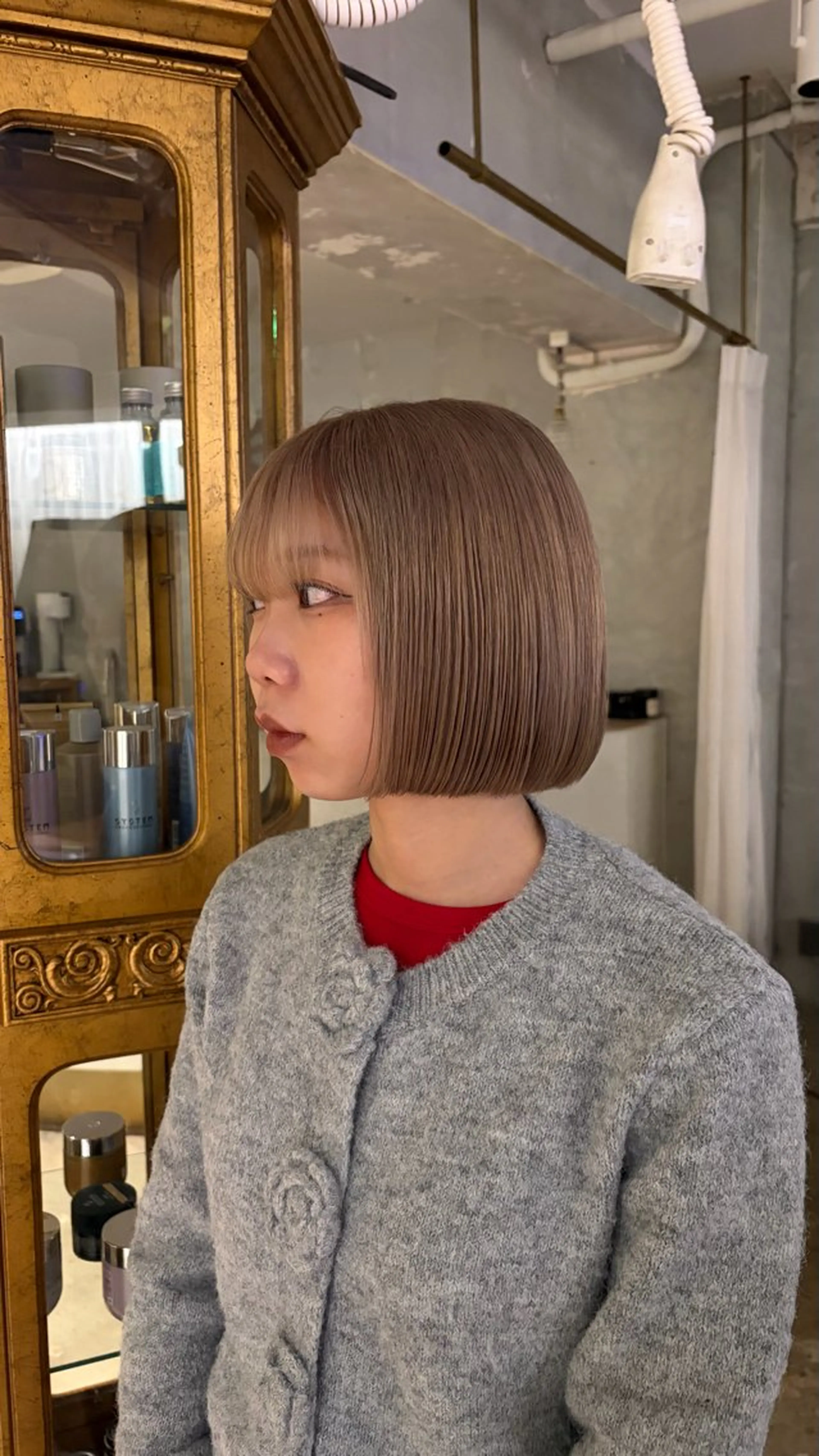 ショート カラー 河村 雛花のヘアスタイル