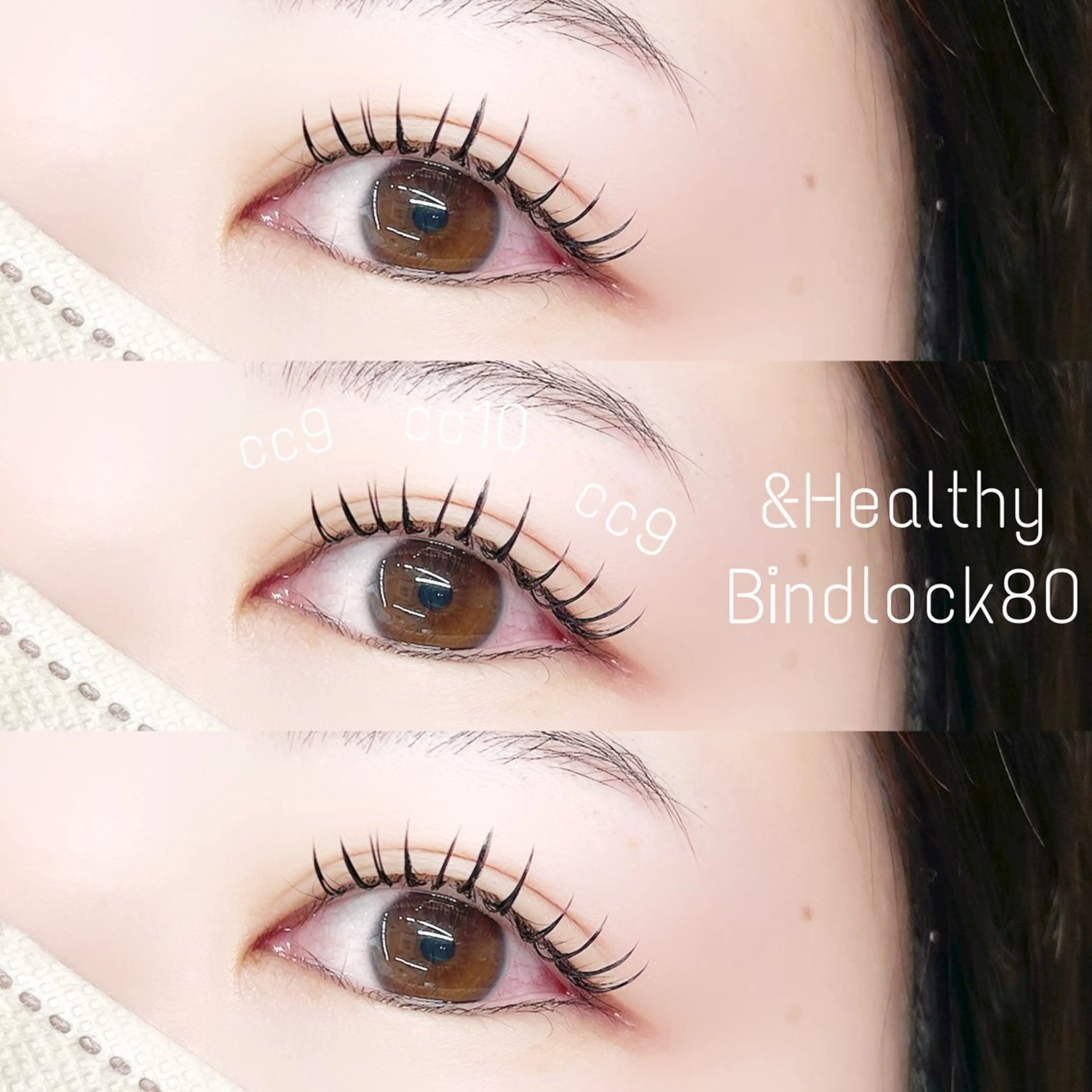 マツエク・マツパ バインドロック ꒰ LILY ꒱ Ririna💙のマツエク・マツパデザイン