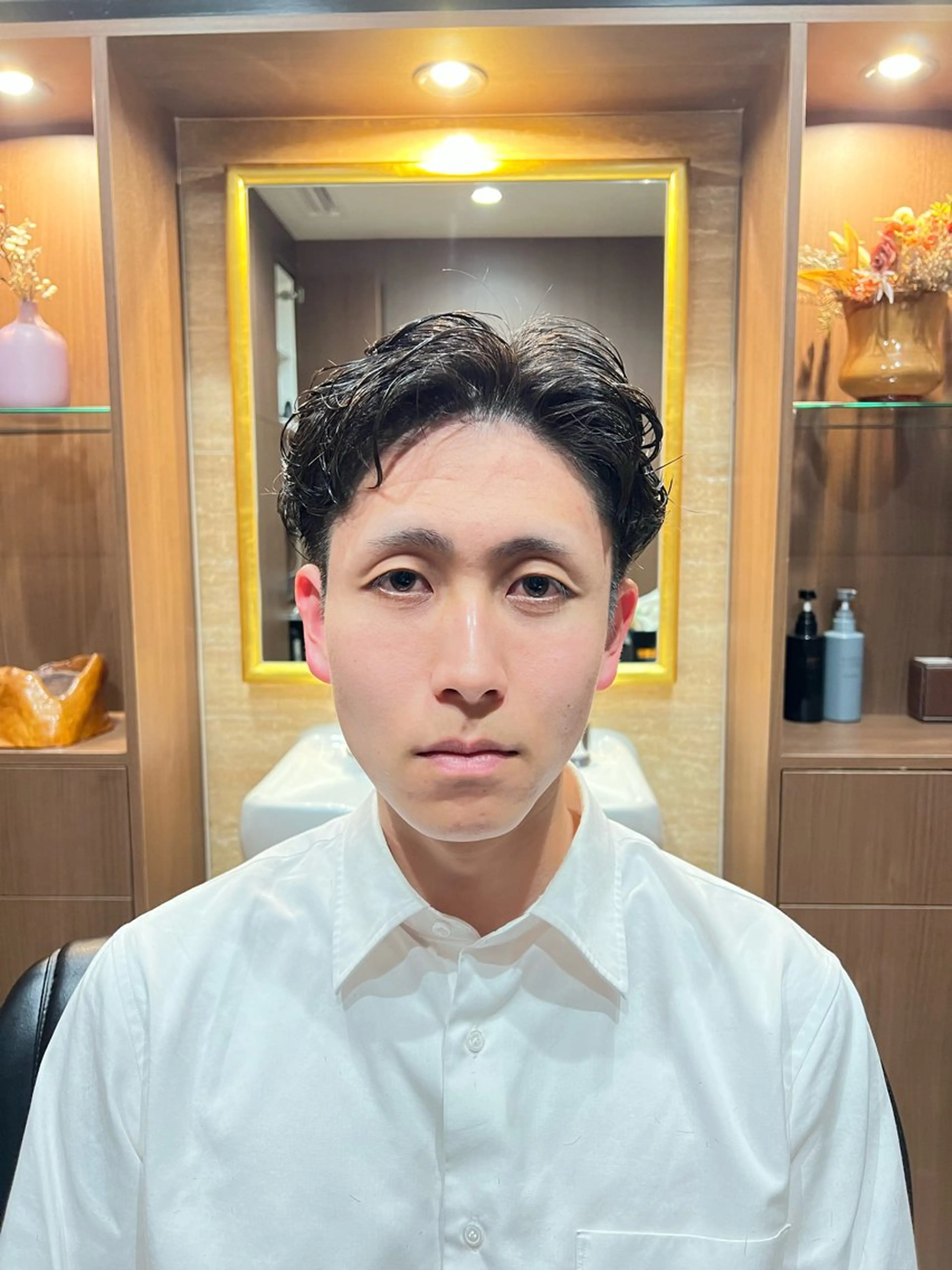 ミディアム 秋山 琳太のヘアスタイル