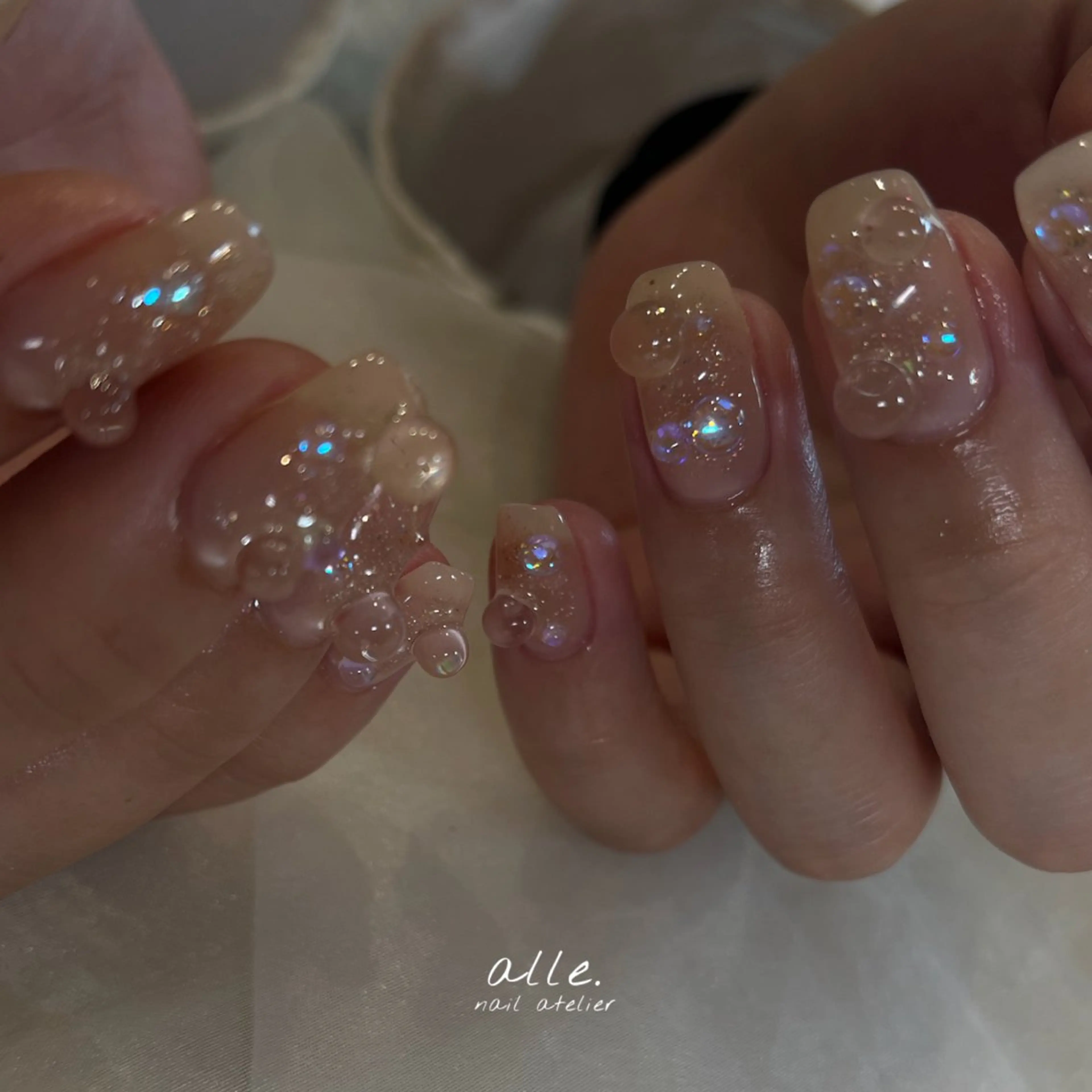 ネイル ハンドネイル atelier alle.のネイルデザイン