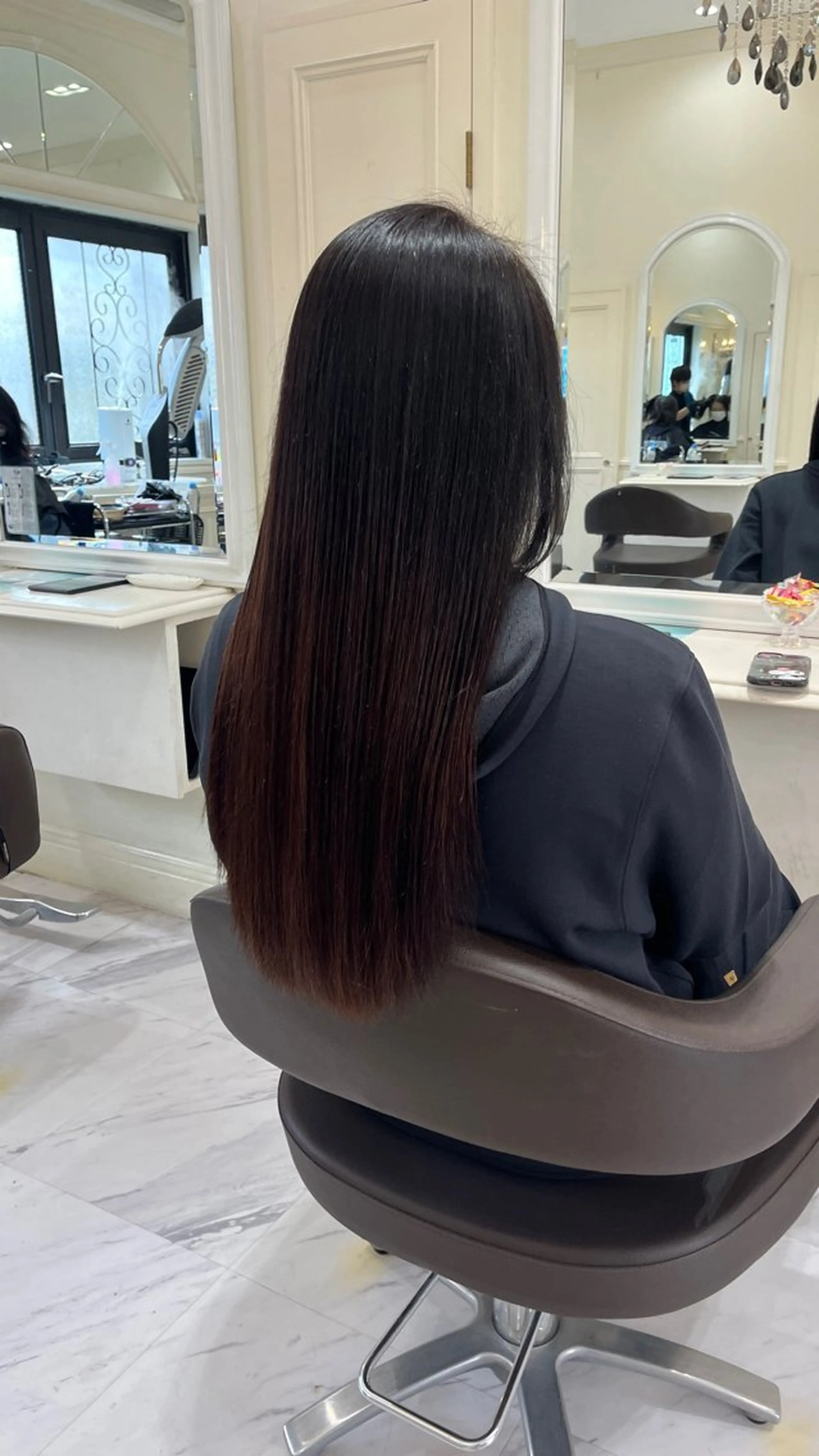 毛量調整メンテナンスカット/髪質改善トリートメントの写真